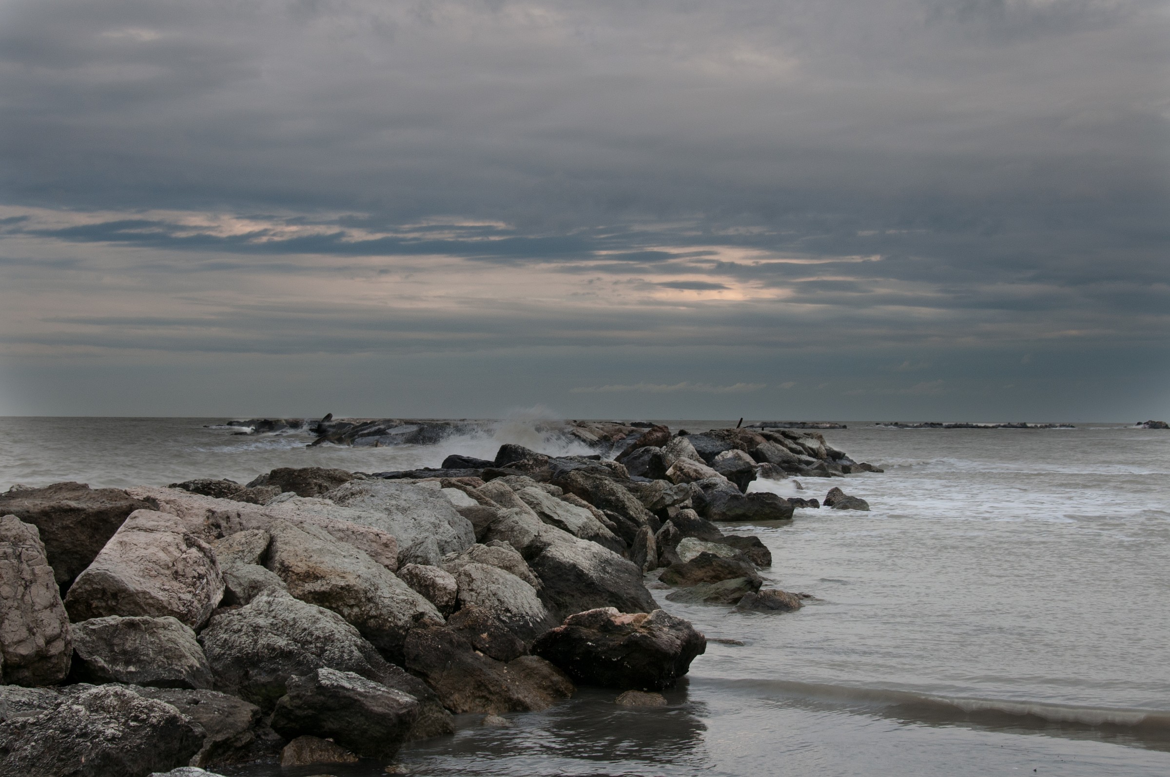 prime luci dopo la tempesta