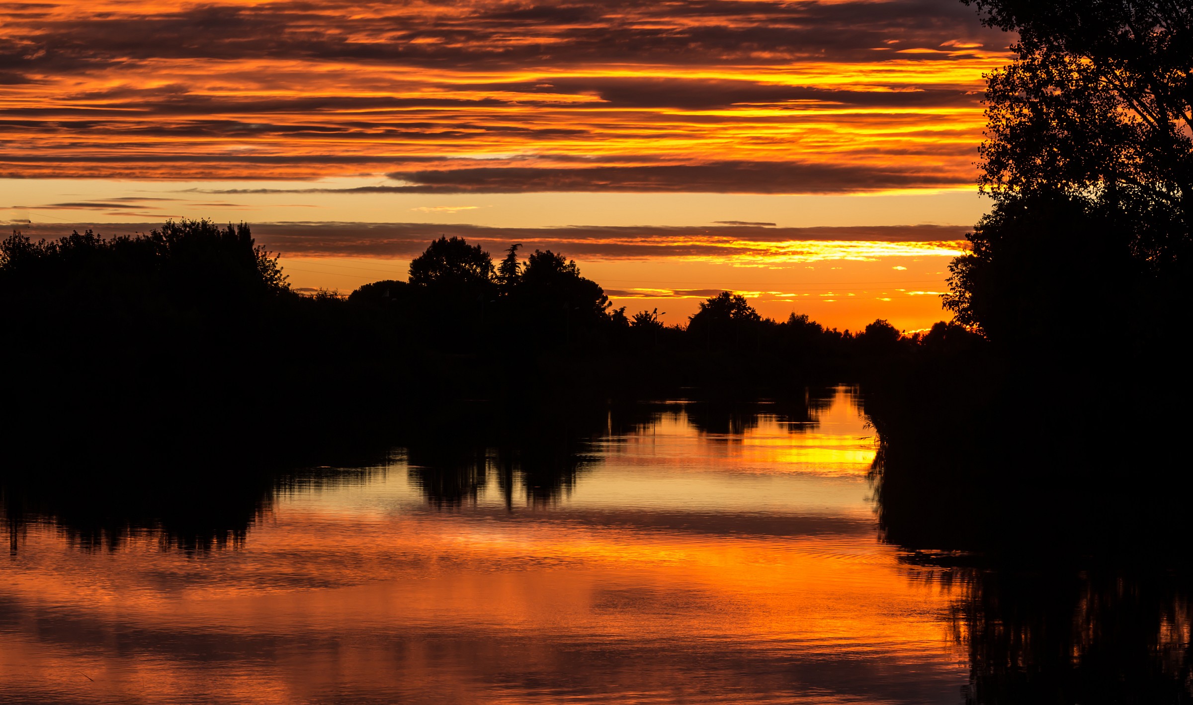 valley in between ....