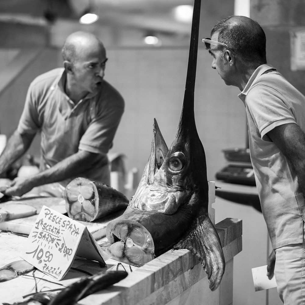 Fish market, Cagliari