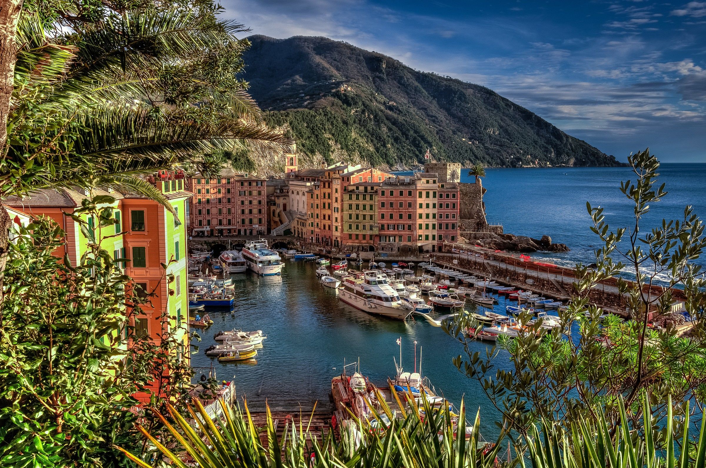 Camogli dall'alto
