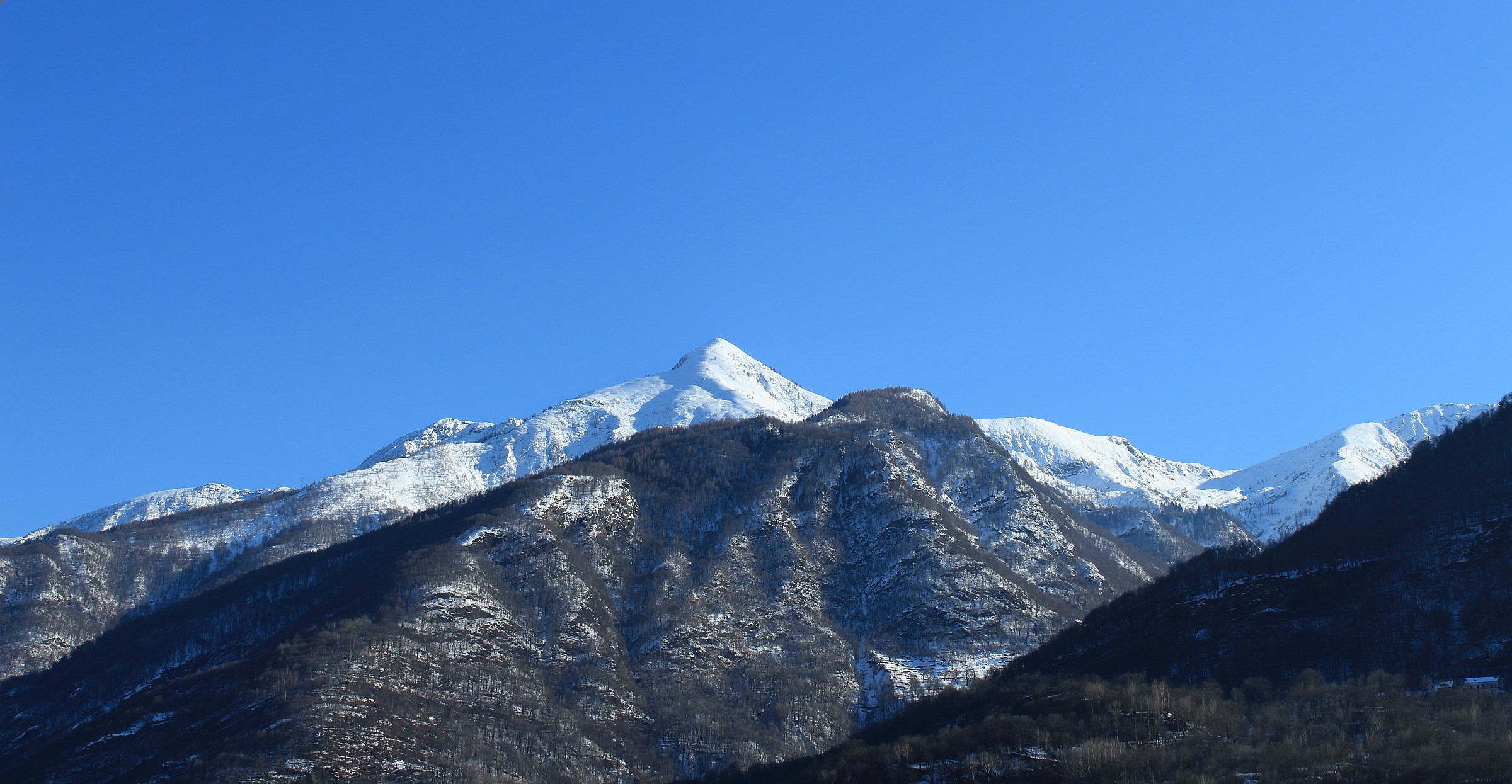 montagne innevate