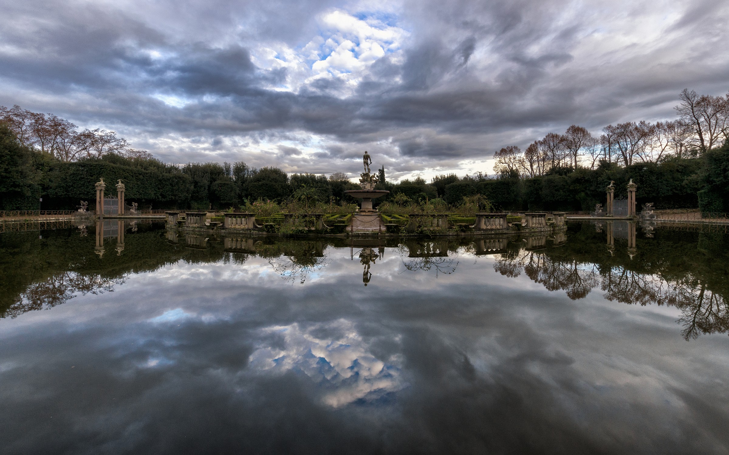 Fontana dell'Oceano nel Giardino di Boboli
