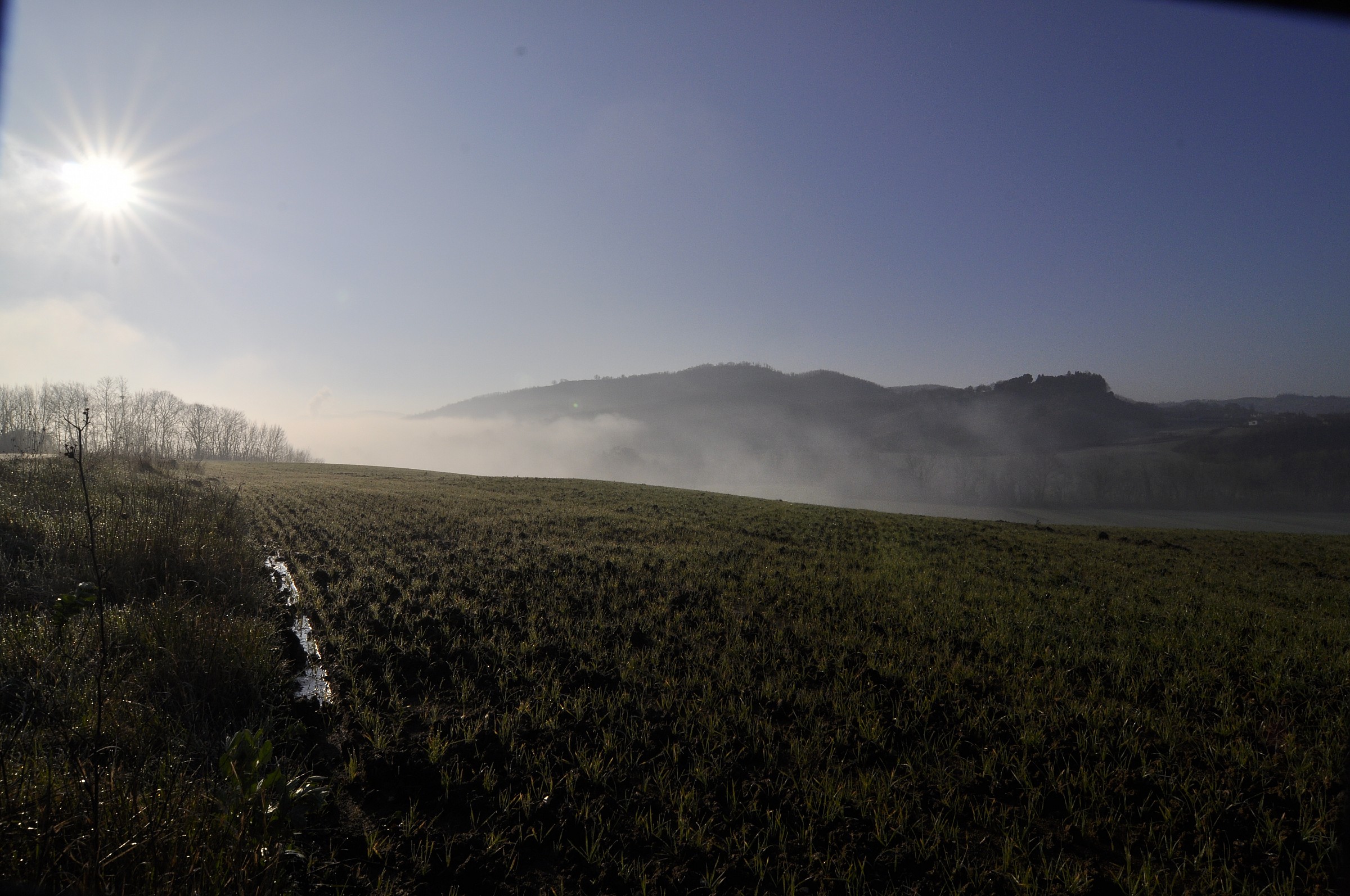 lights in the countryside