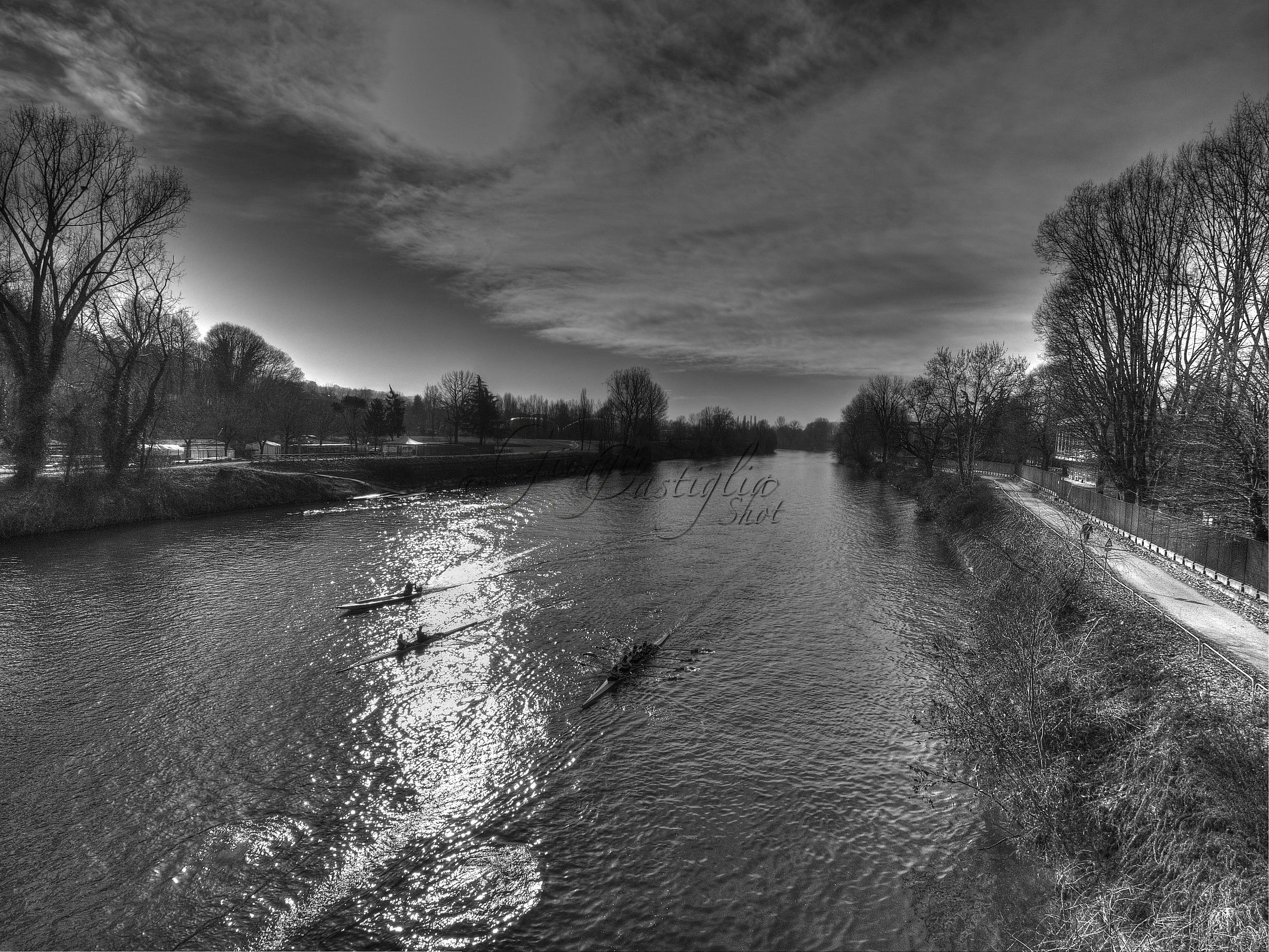 February morning on the Po