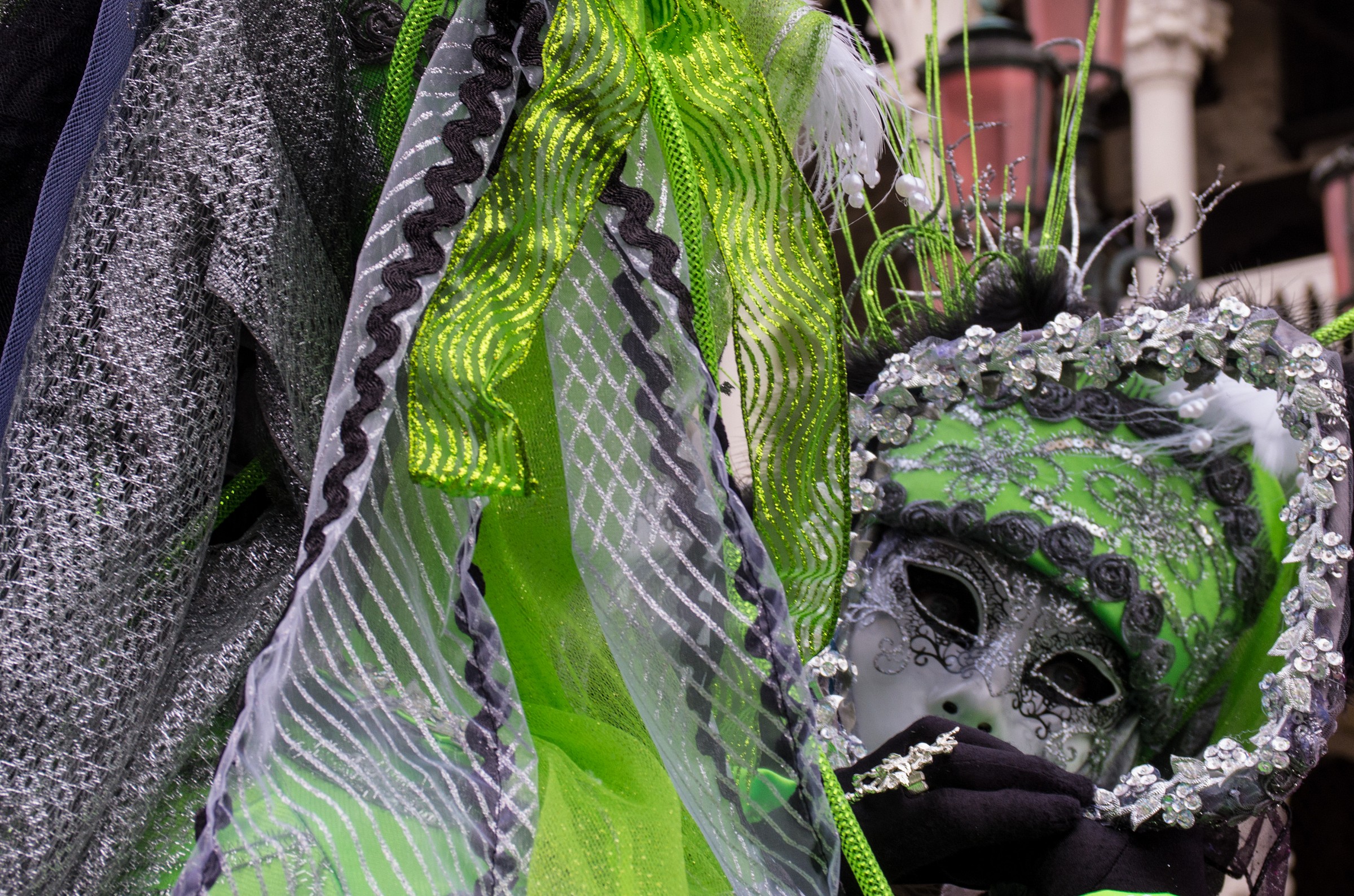 Venice Carnival 2015 the eyes of the masks