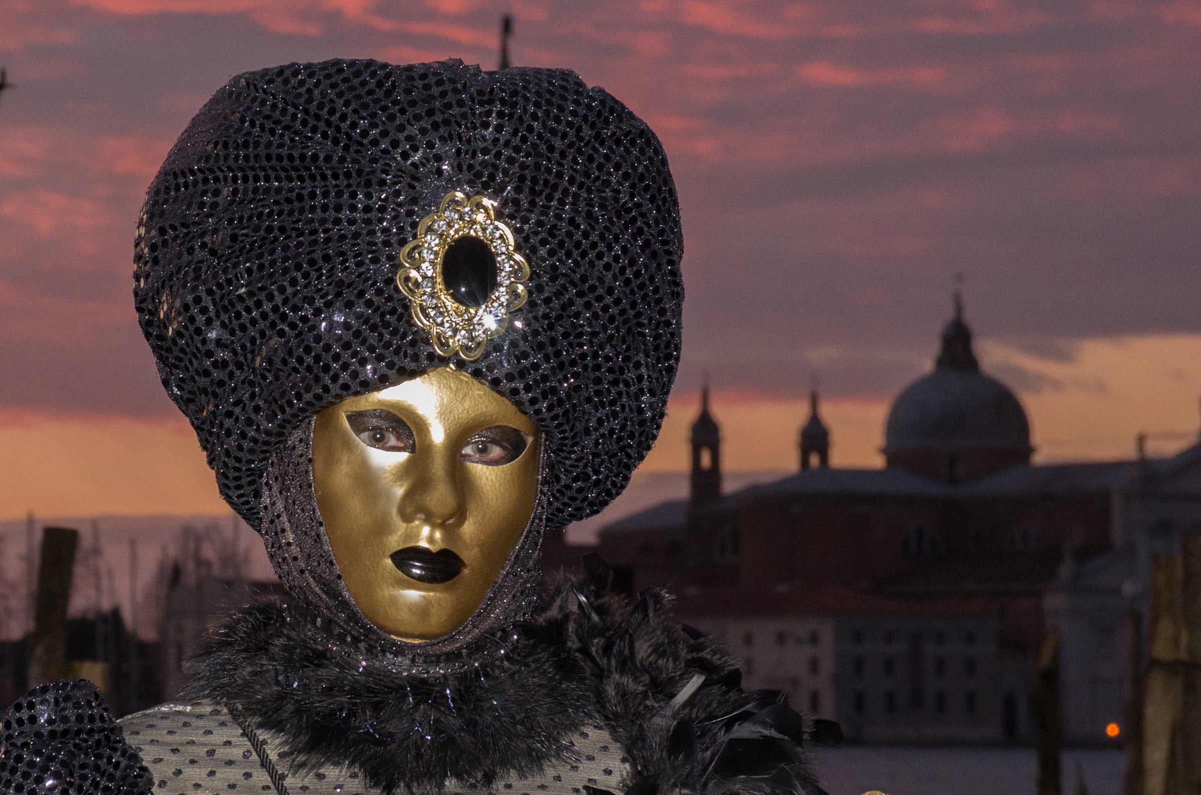 Venice Carnival 2015 the eyes of the masks