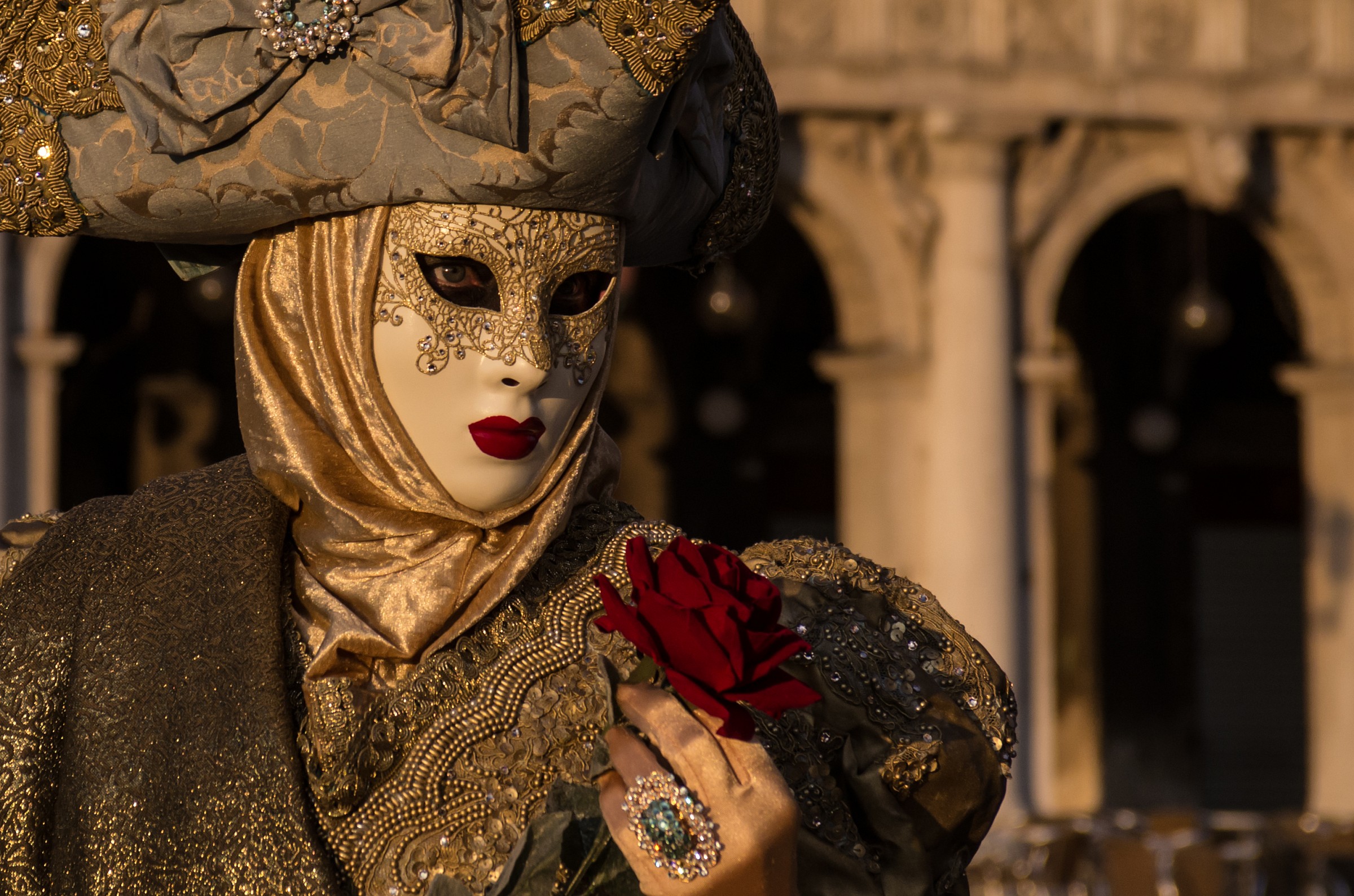 Venice Carnival 2015 the eyes of the masks