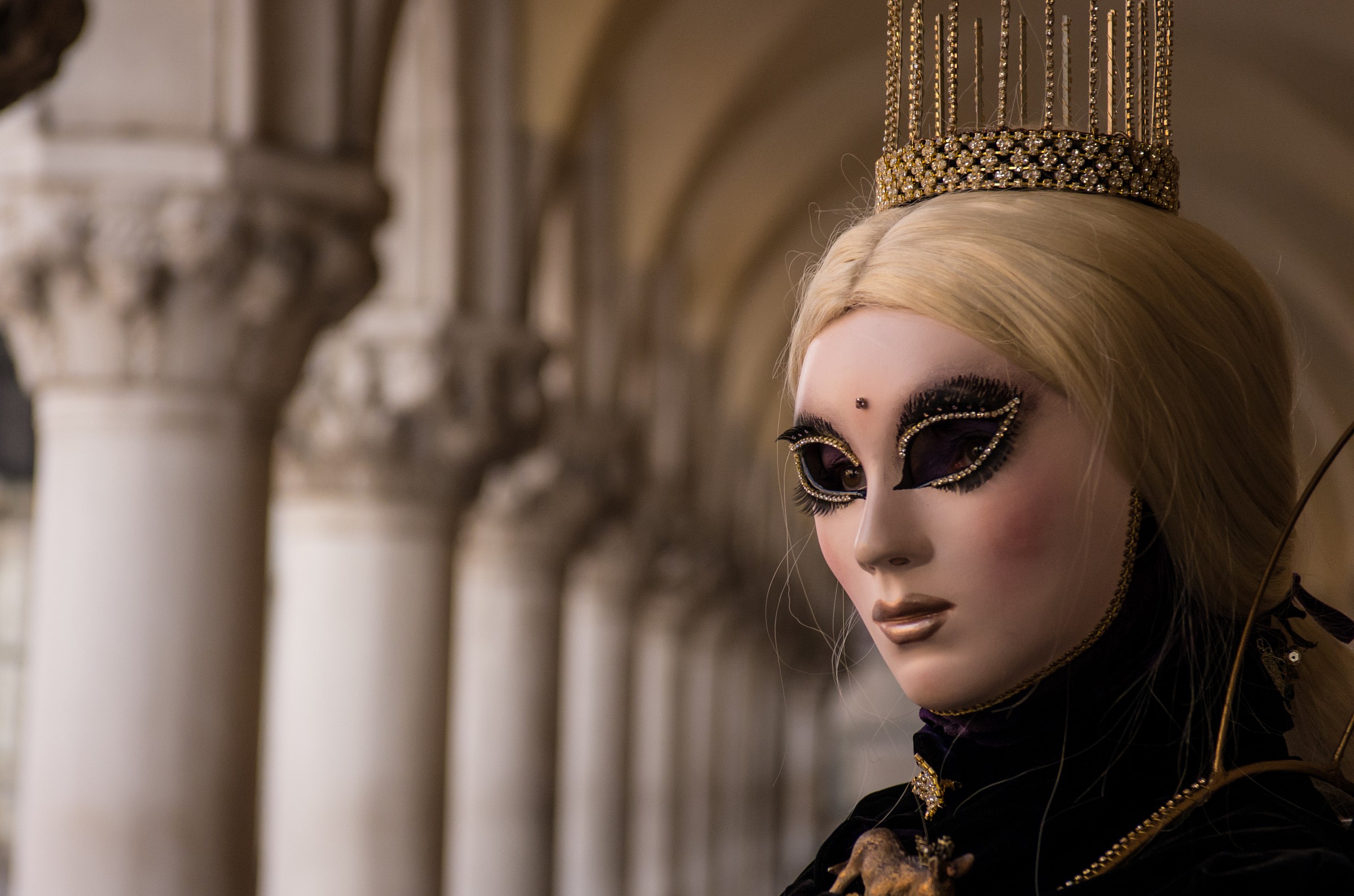 Carnevale di Venezia 2015 gli occhi delle maschere