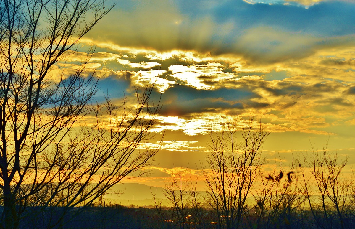 Sunset on Lake Trasimeno