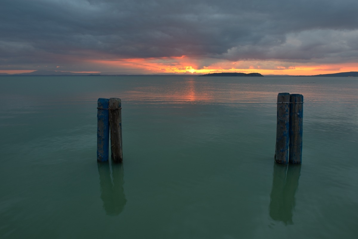 Sunset at Trasimeno