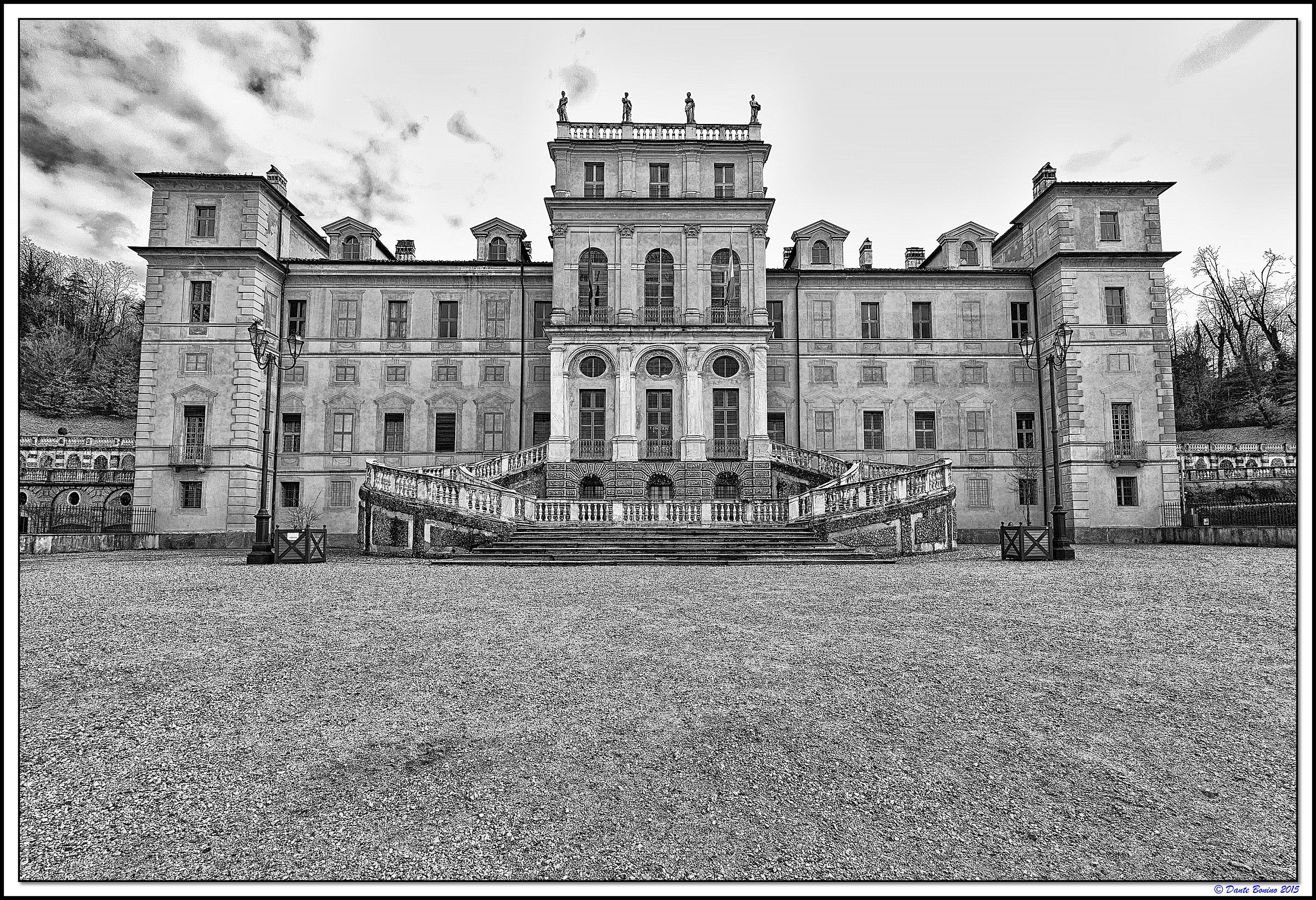 Villa della Regina: façade