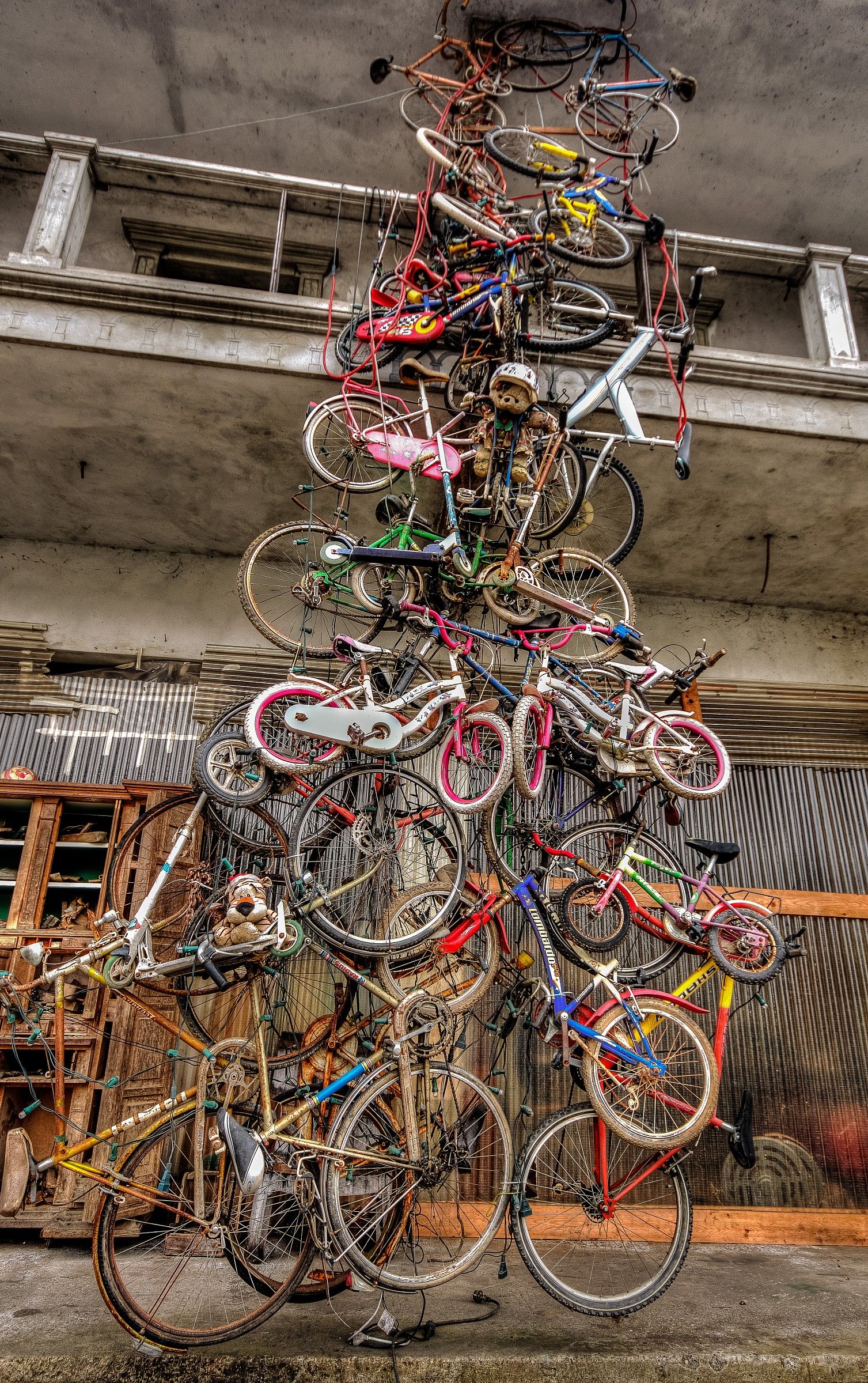 Albero di biciclette