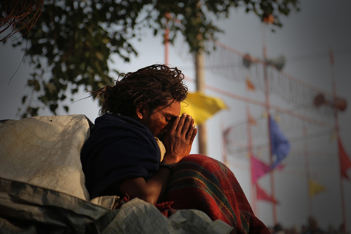 Prayer at Varanasi