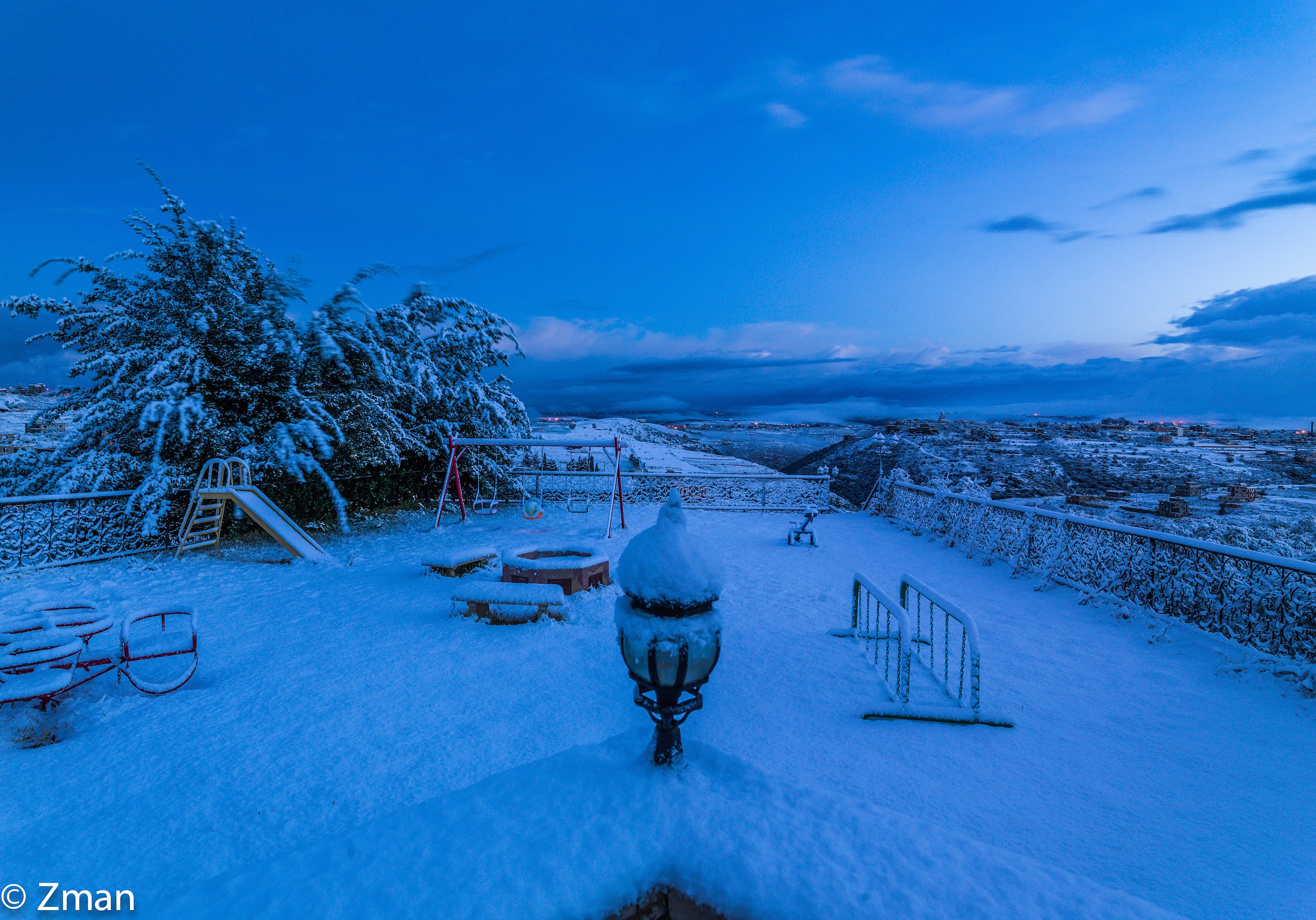 Windy portato un sacco di neve