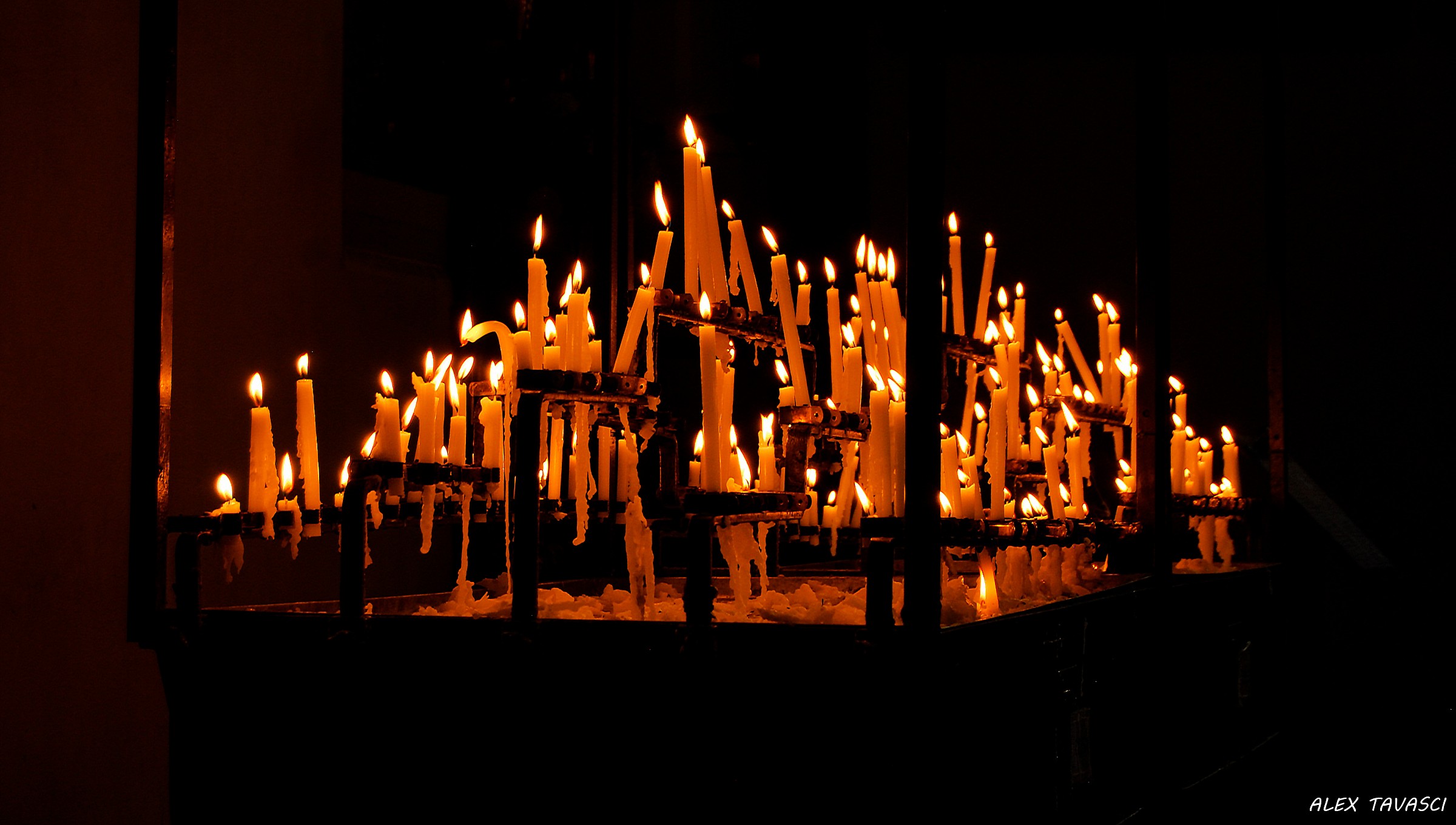 Una candela per una grazia.