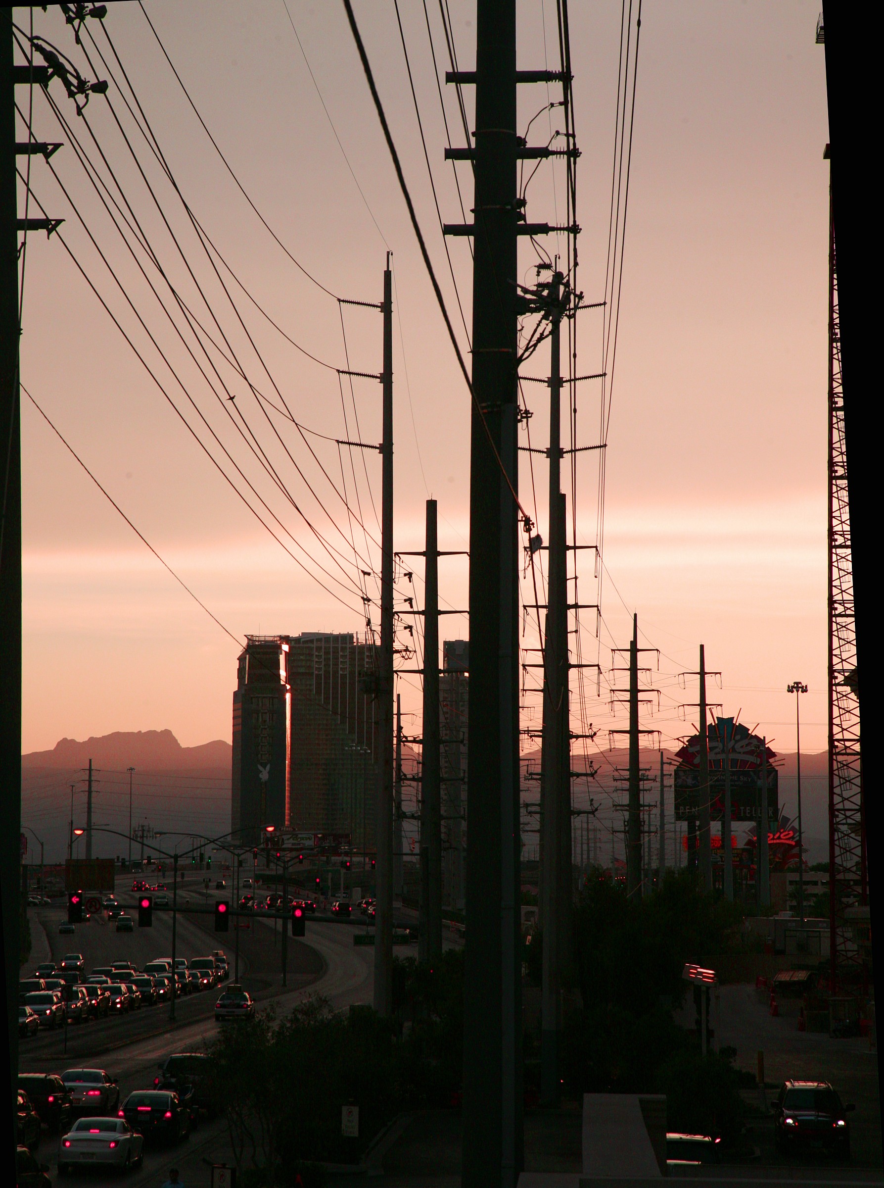 tramonto a Los Angeles