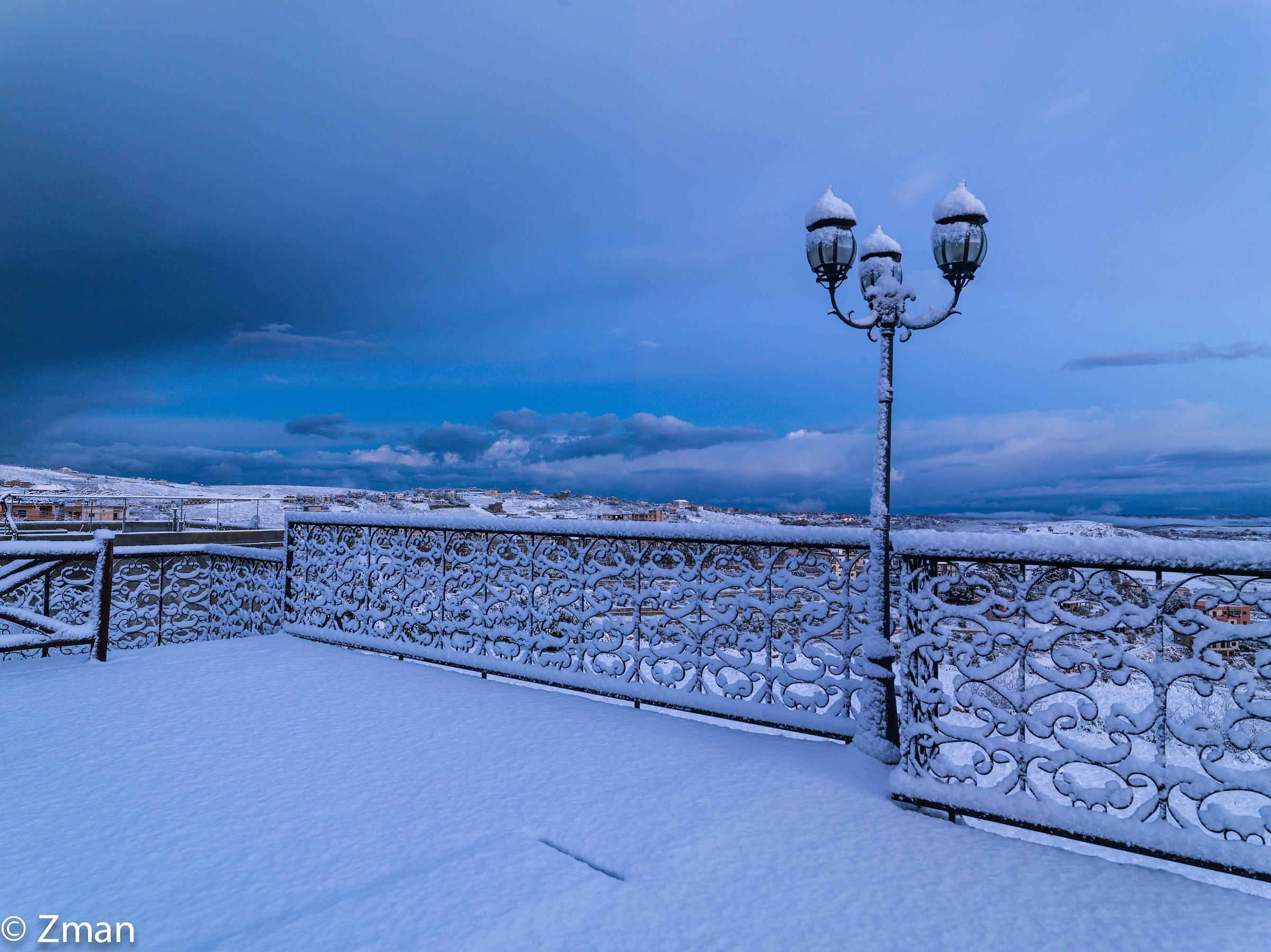 Windy portato un sacco di neve