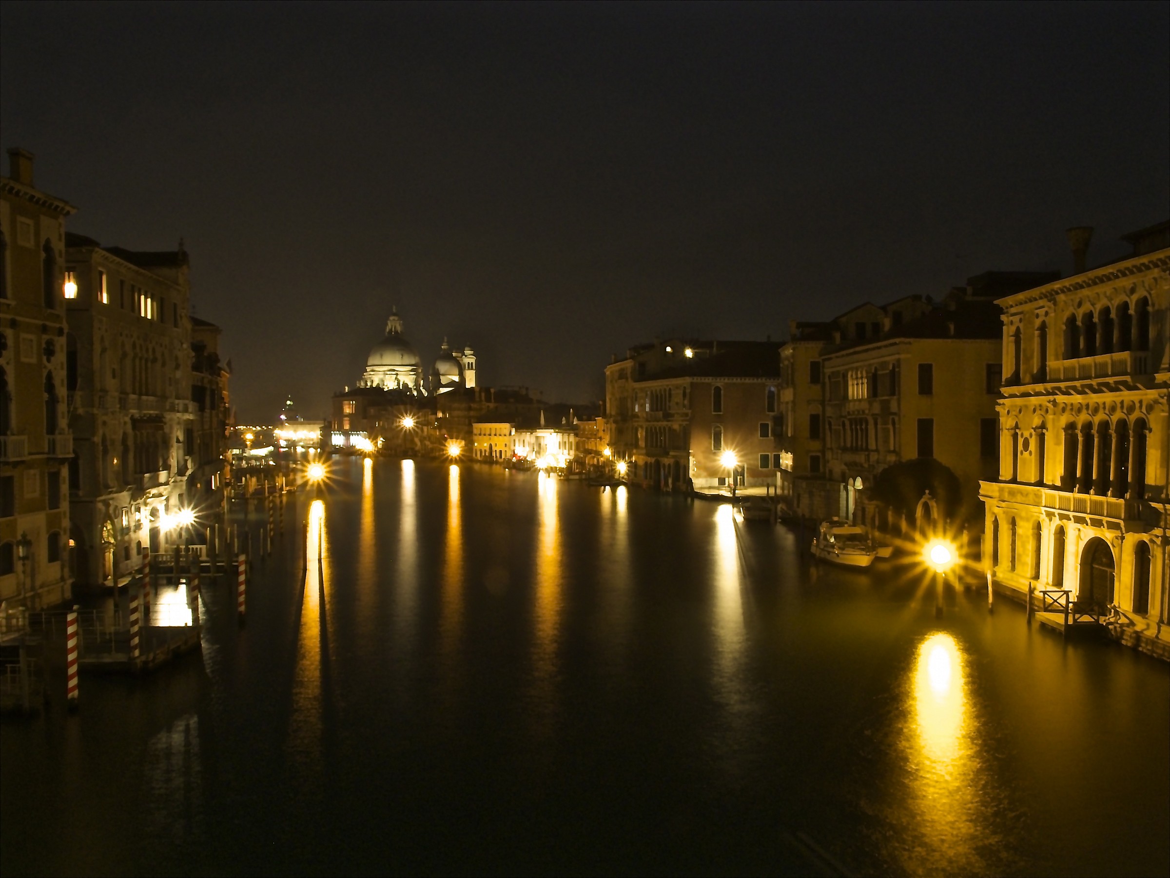 Notturno dal ponte dell'Accademia