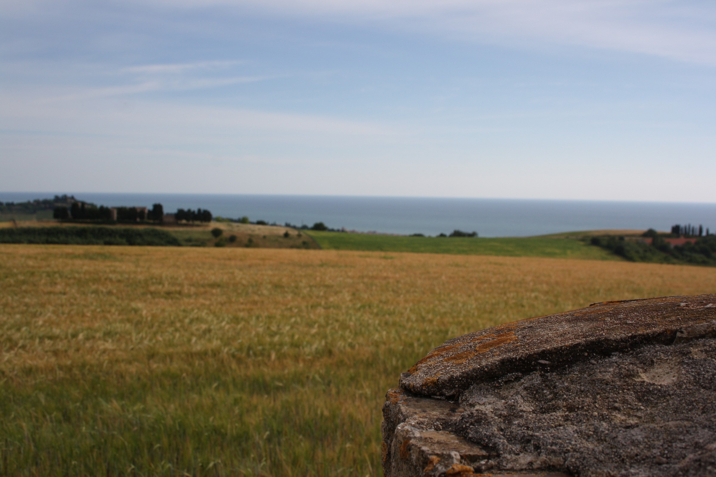 guardando verso il mare