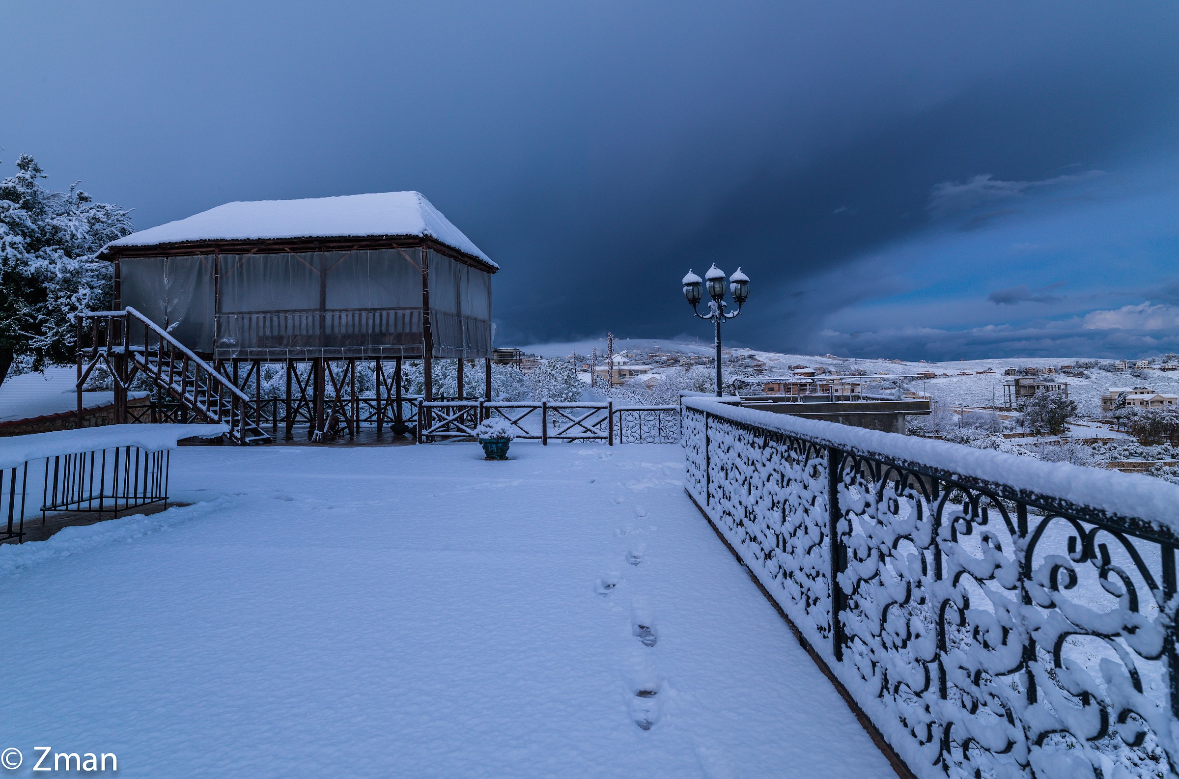 Windy portato un sacco di neve