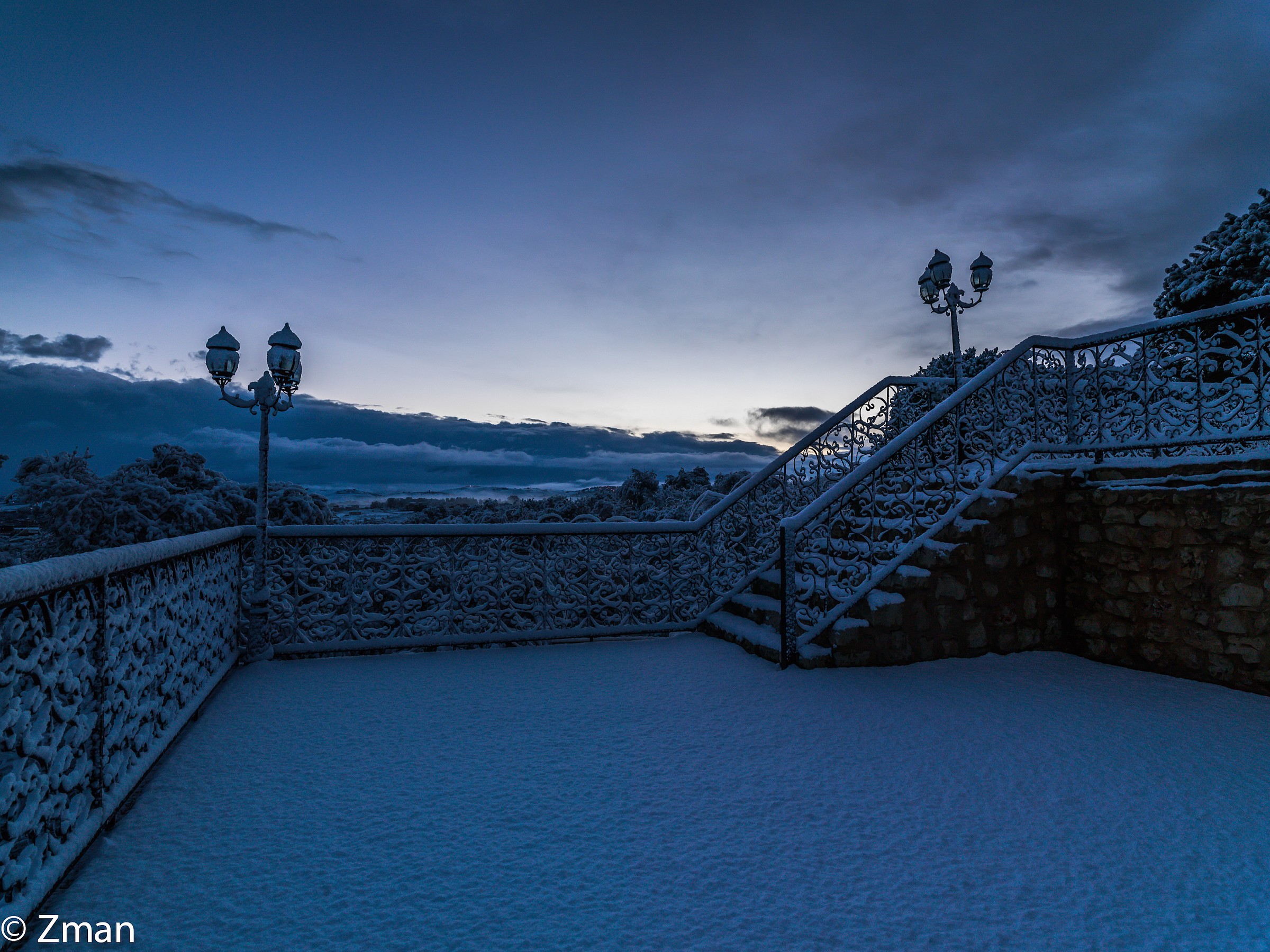 Windy portato un sacco di neve