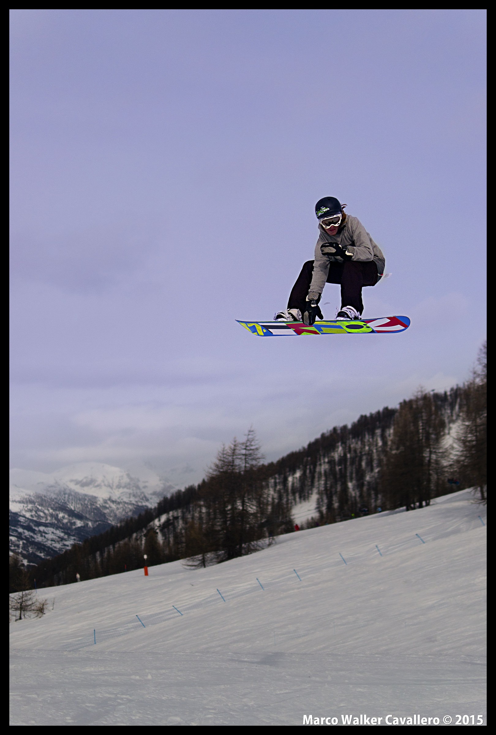 Rider: Raymond Prentice Spot: Snowpark Sestriere