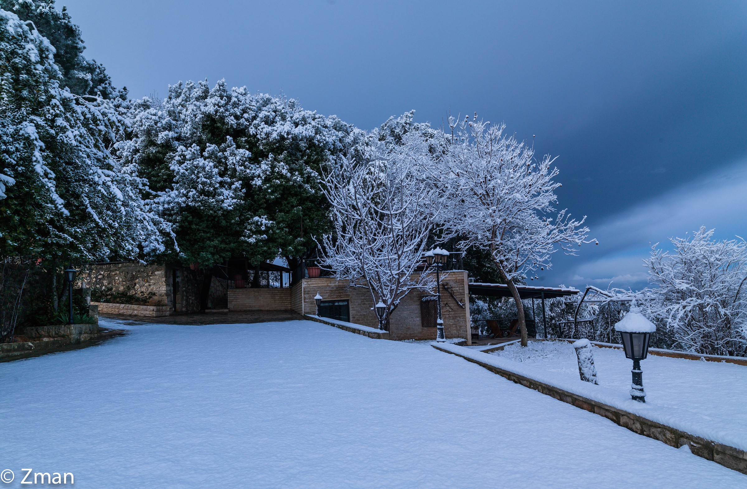 Windy portato un sacco di neve