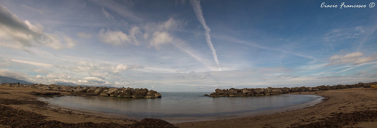 La quiete del mare d'inverno