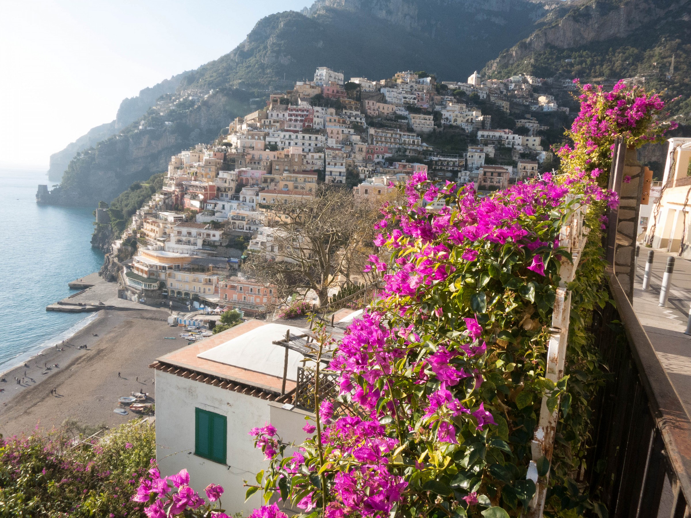 Positano winter