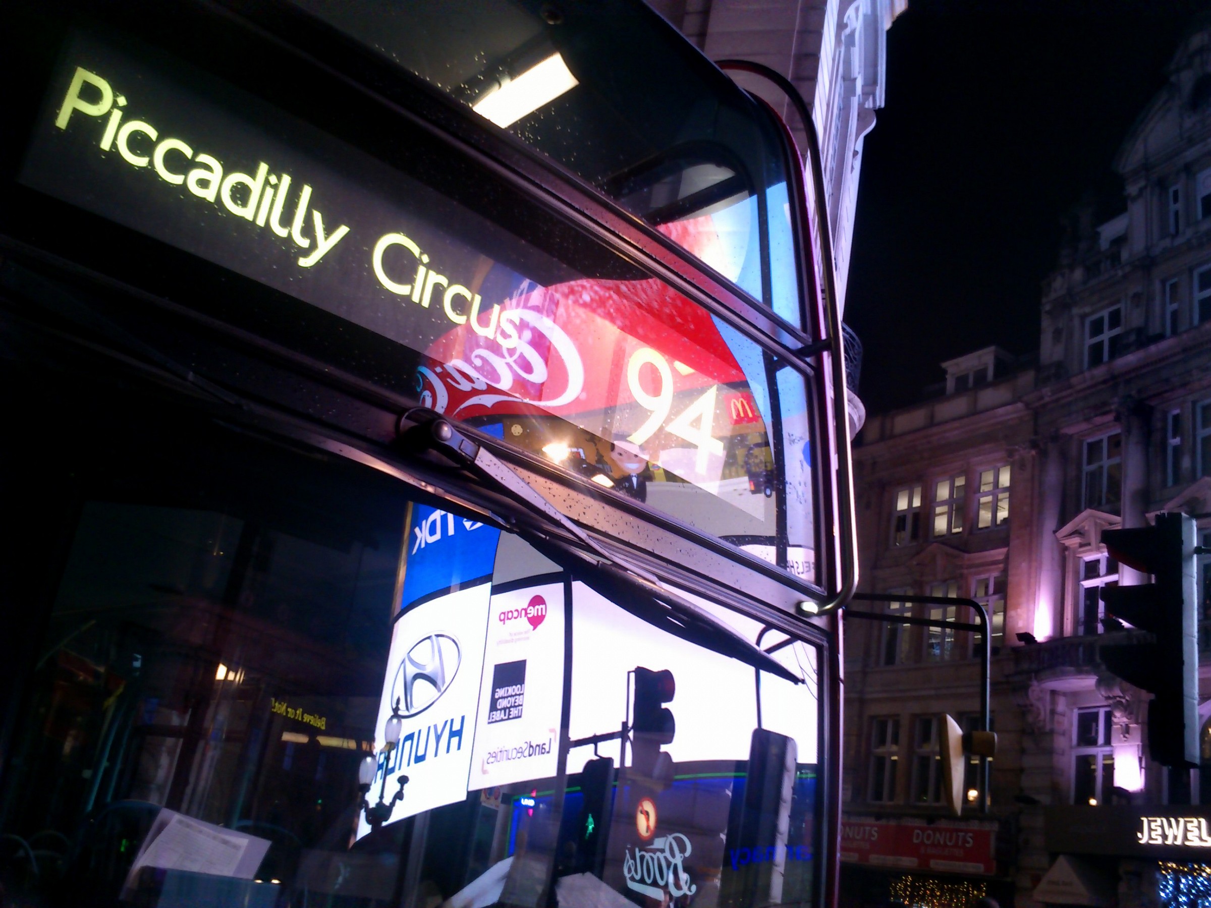 Piccadilly Reflections