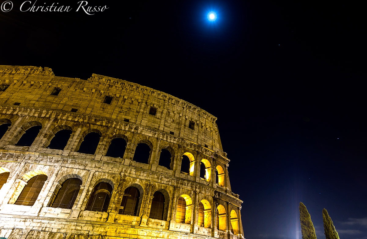 Colosseum & Moonlight