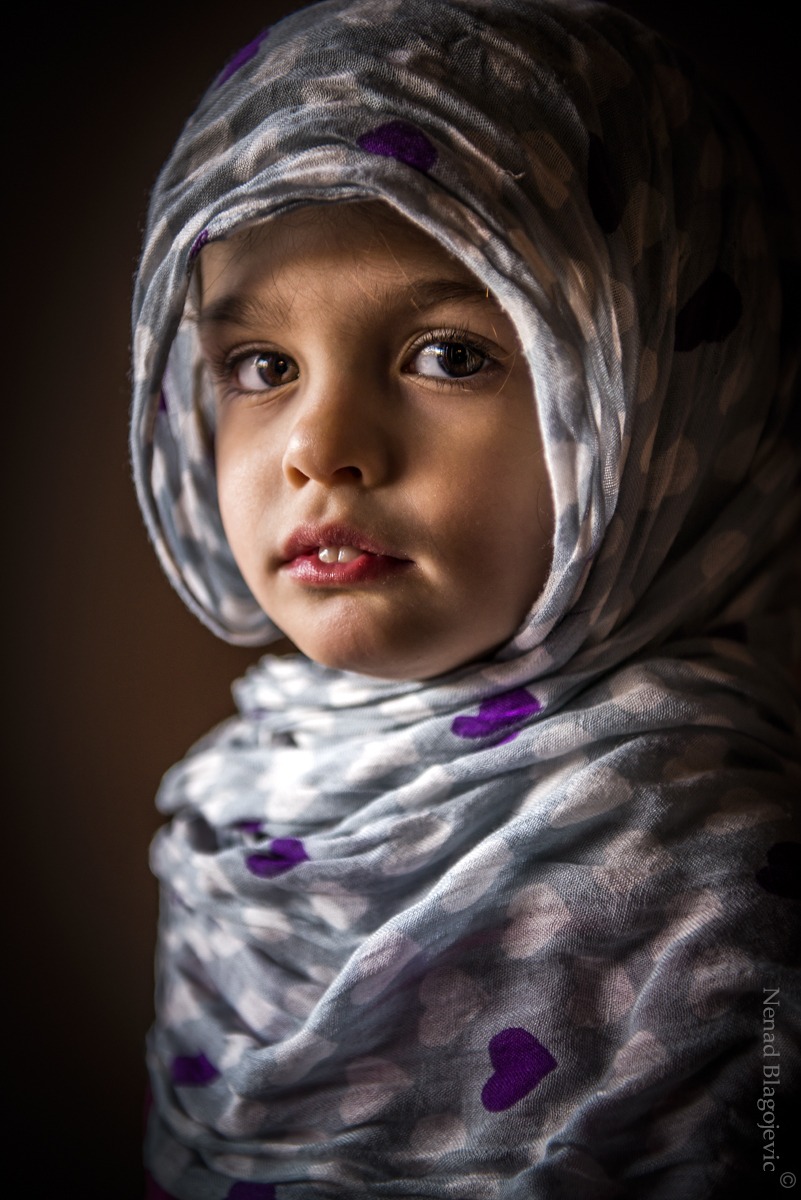 My little "Sharbat Gula"