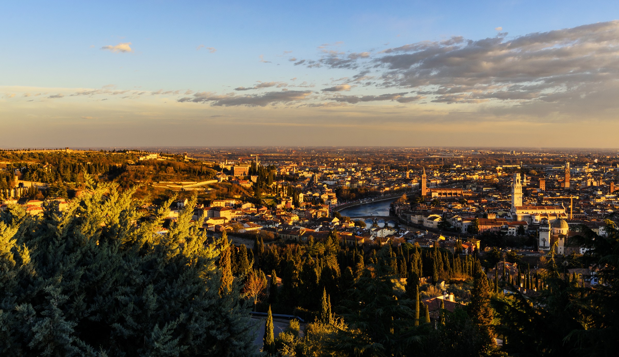 vista da  Santuario Madonna Di Lourdes