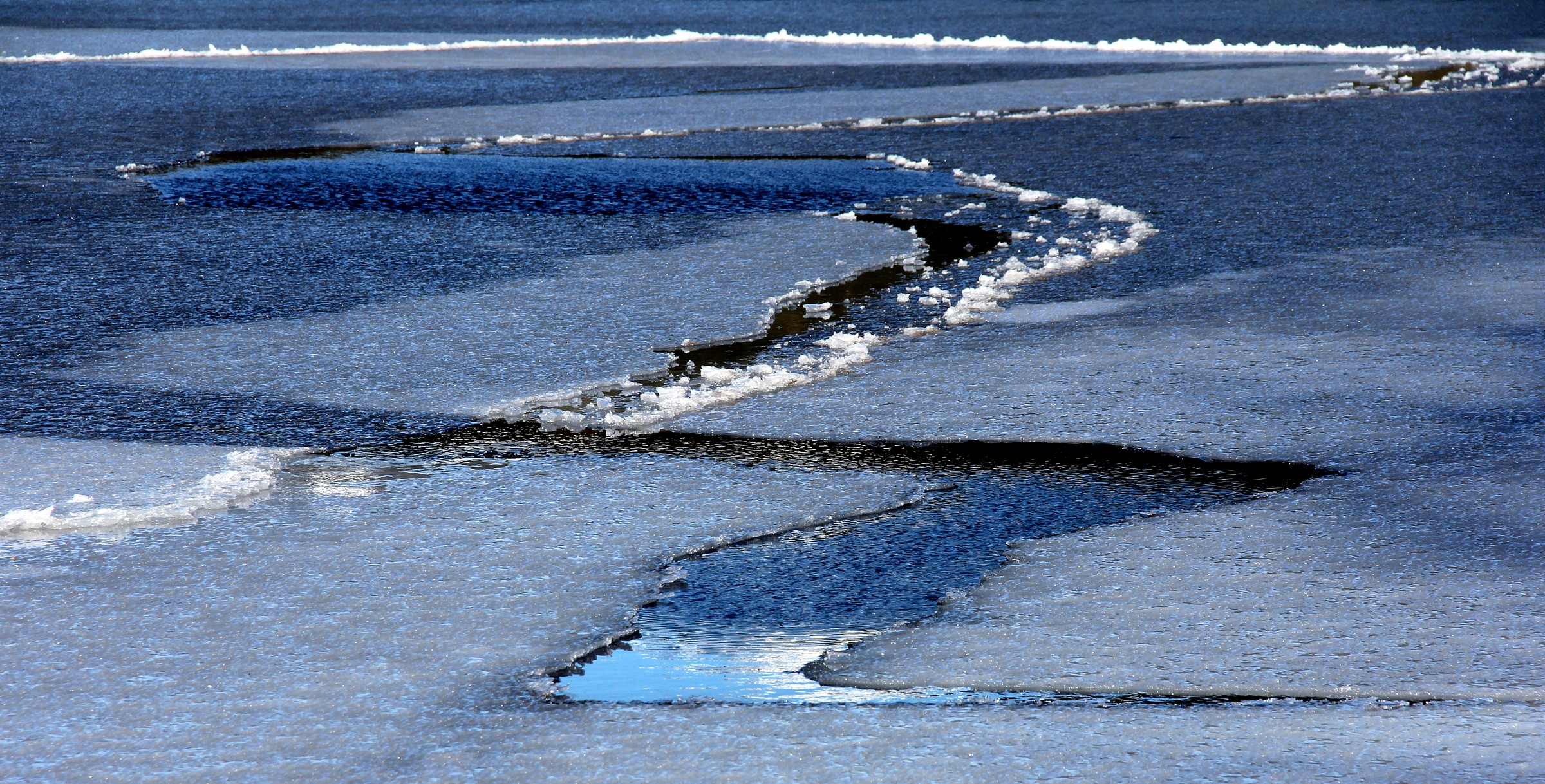 Sfumature di bianco e d'azzurro