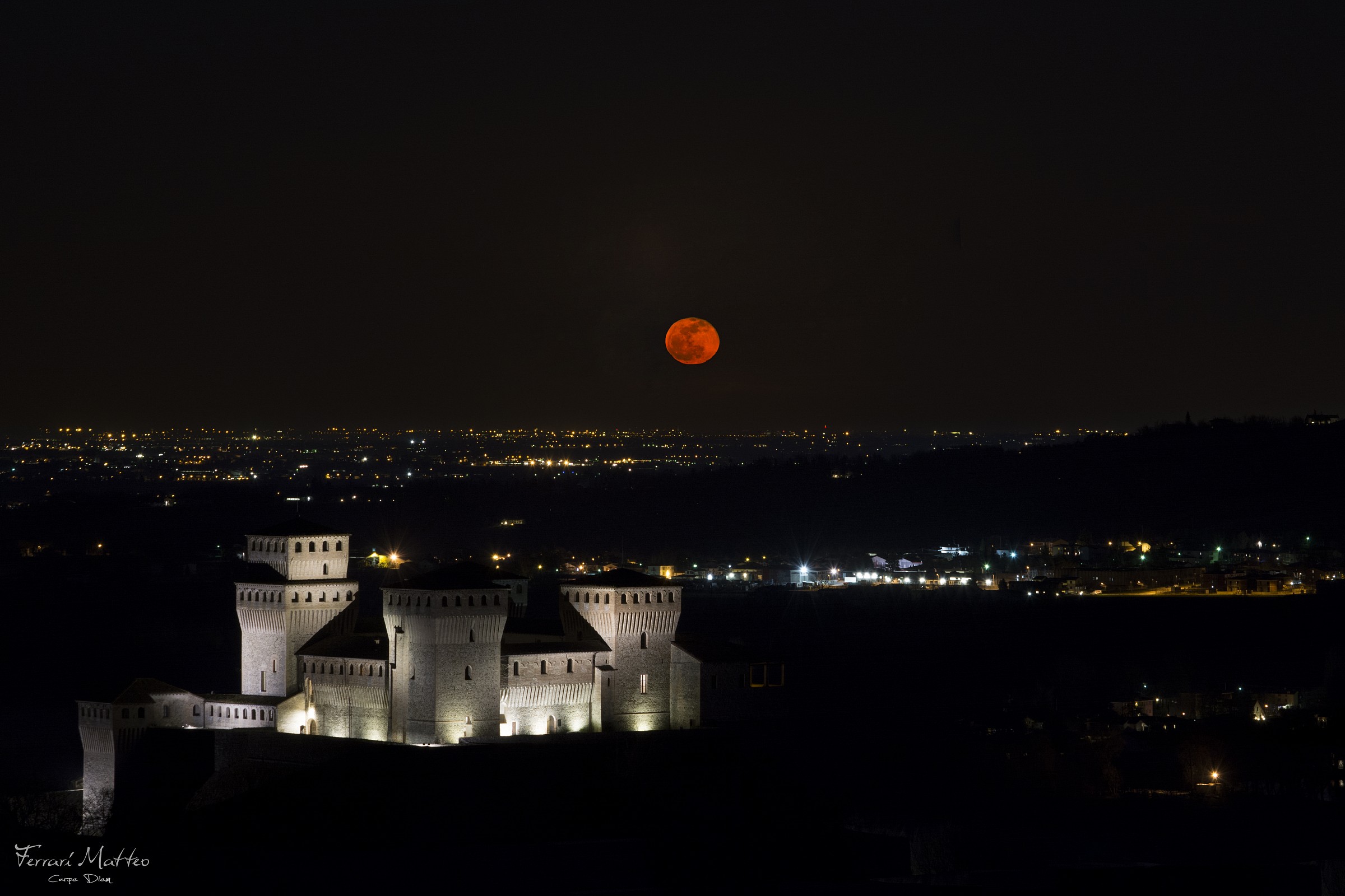 Il sorgere della Luna