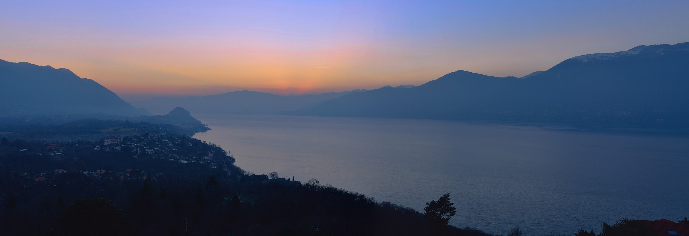 Tramonto Lago Maggiore