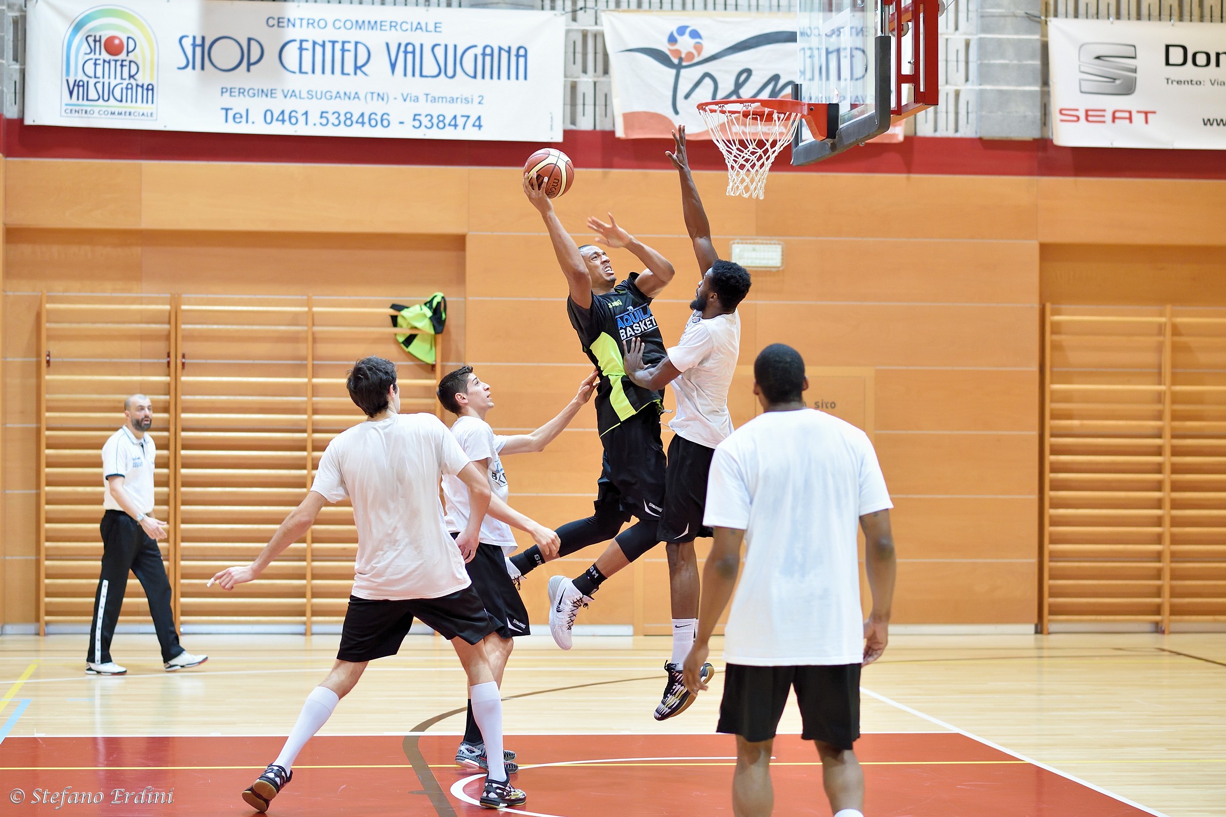 Allenamento Aquila Basket
