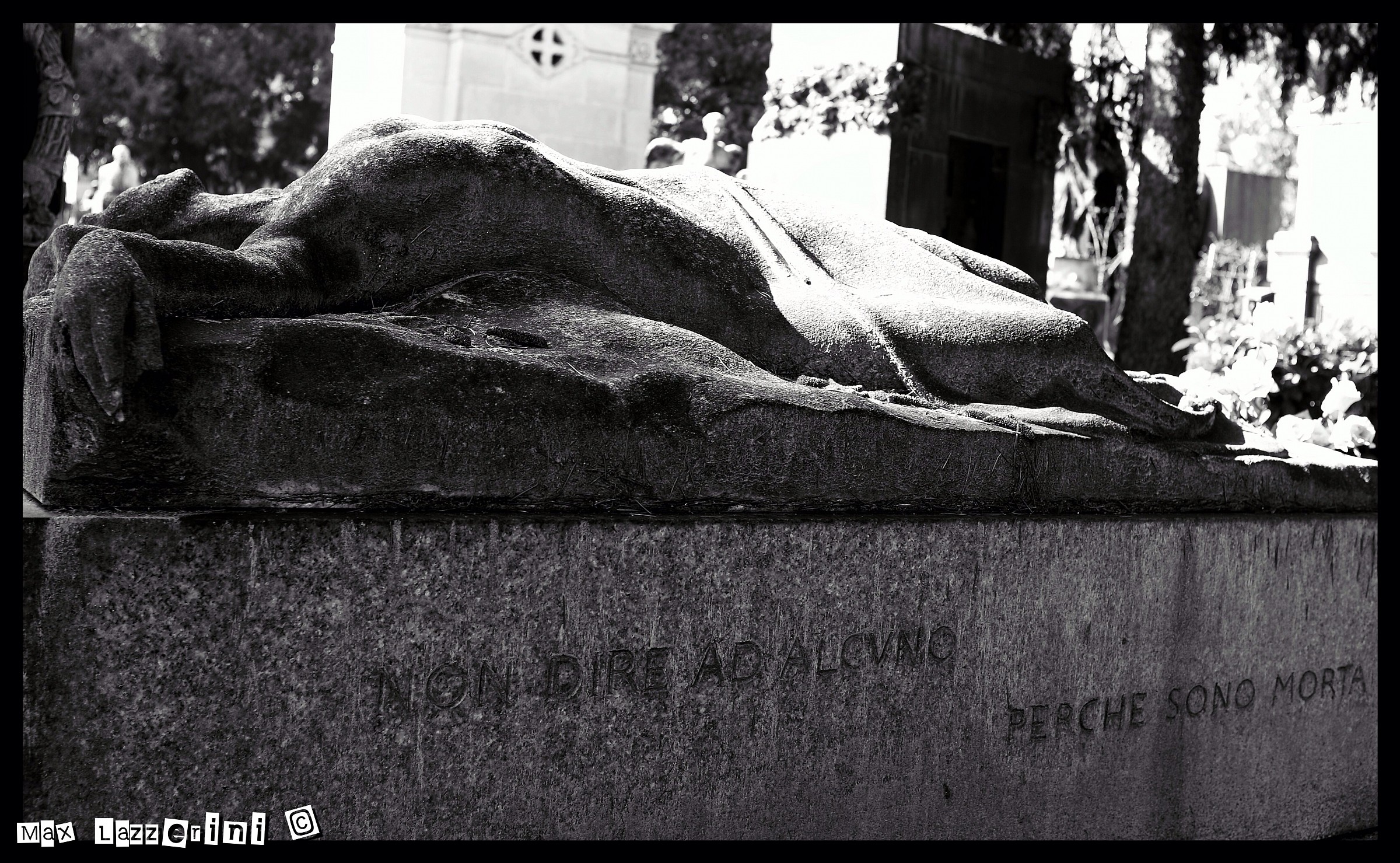 Do not tell anyone because they are dead