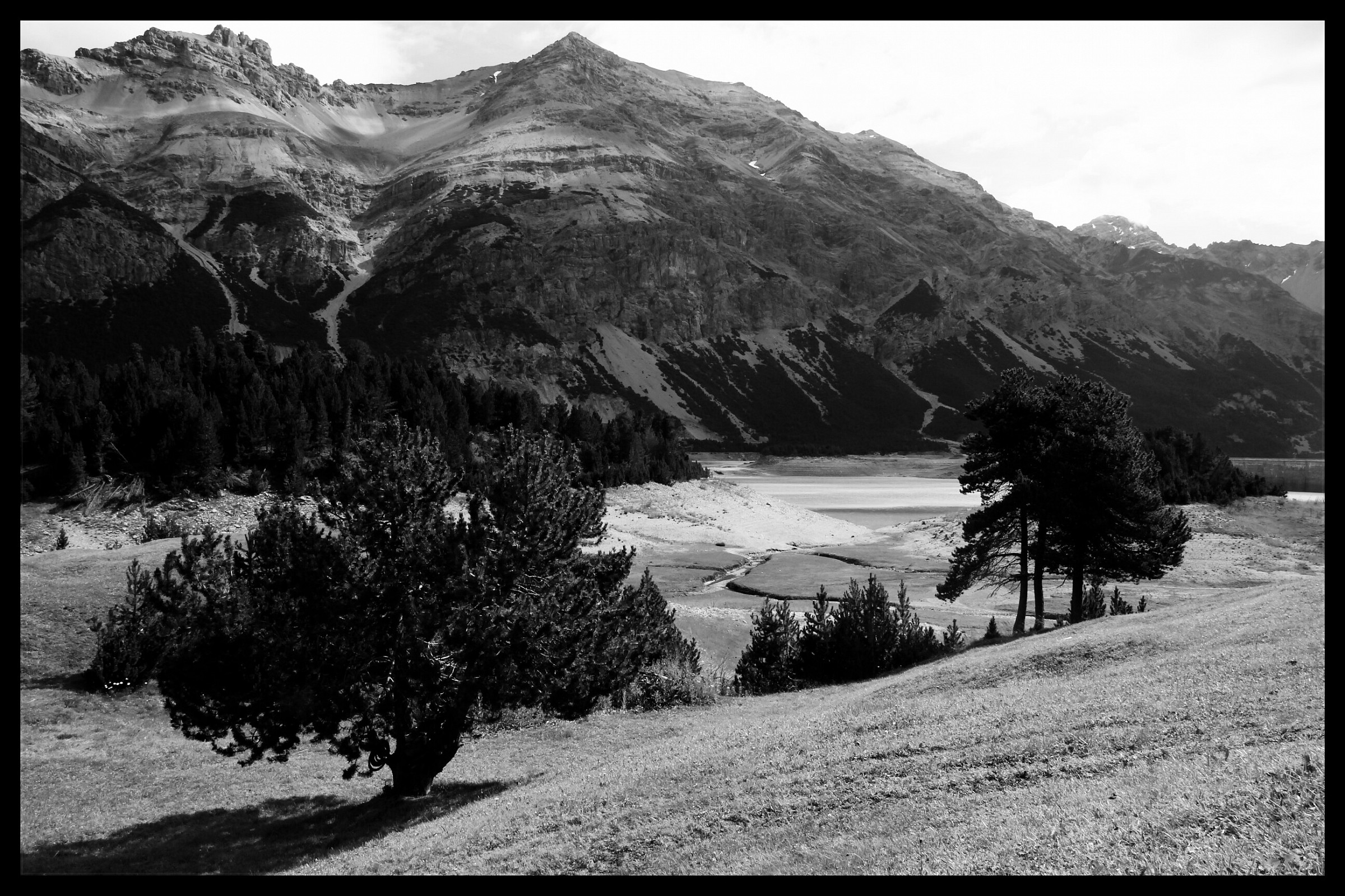 Passeggiando sulla diga di Cancano