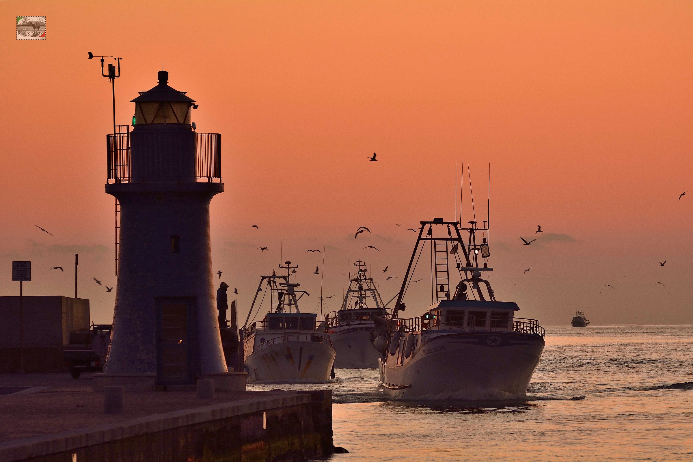 Castiglione...rientro pescherecci