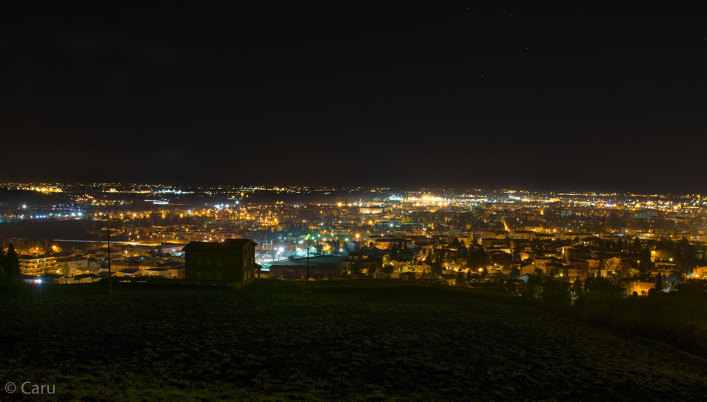 ... One evening around ...