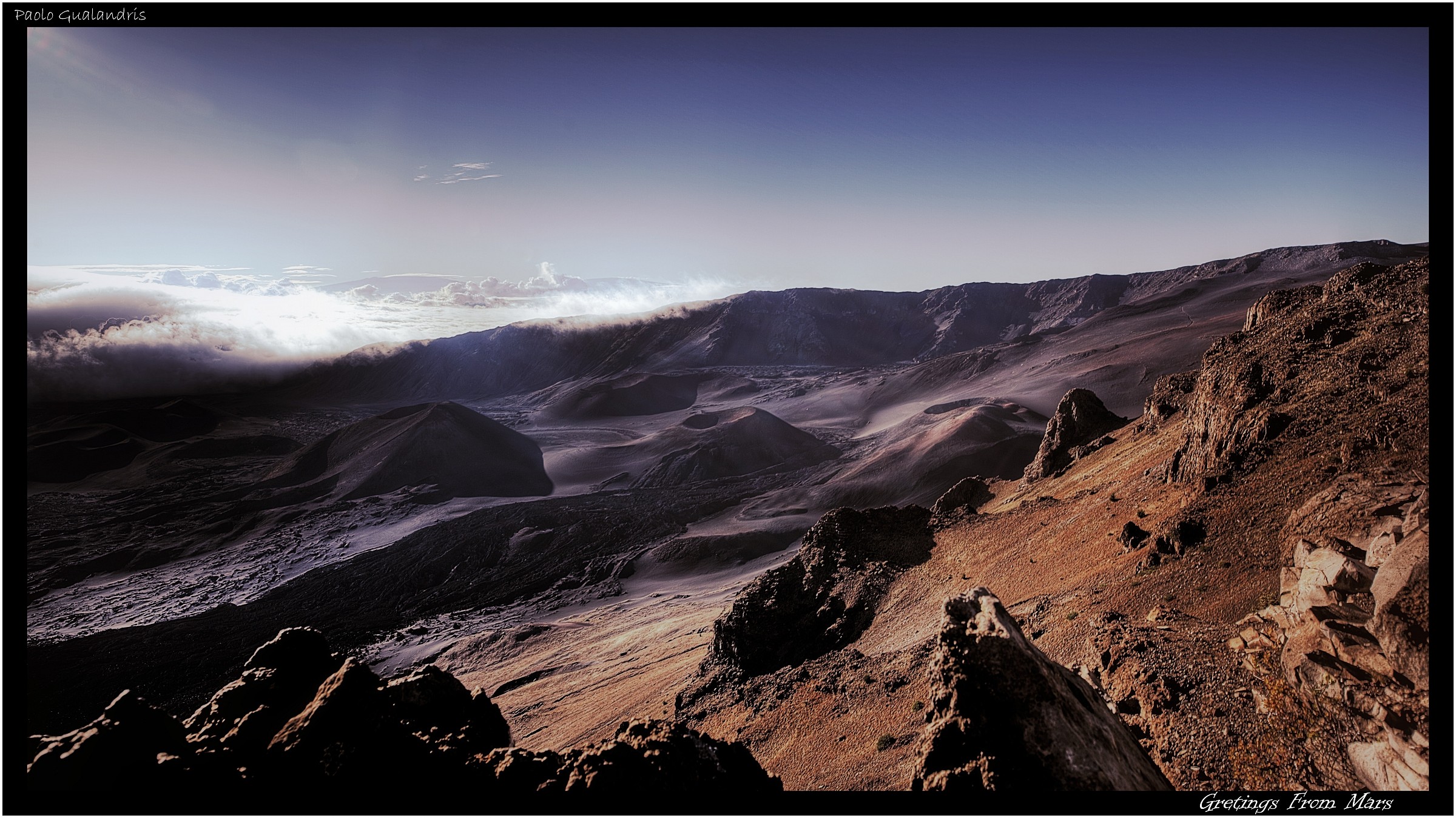 Cartolina Dal Pianeta Rosso