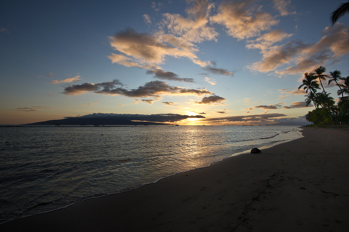 Sunset in Hawaii