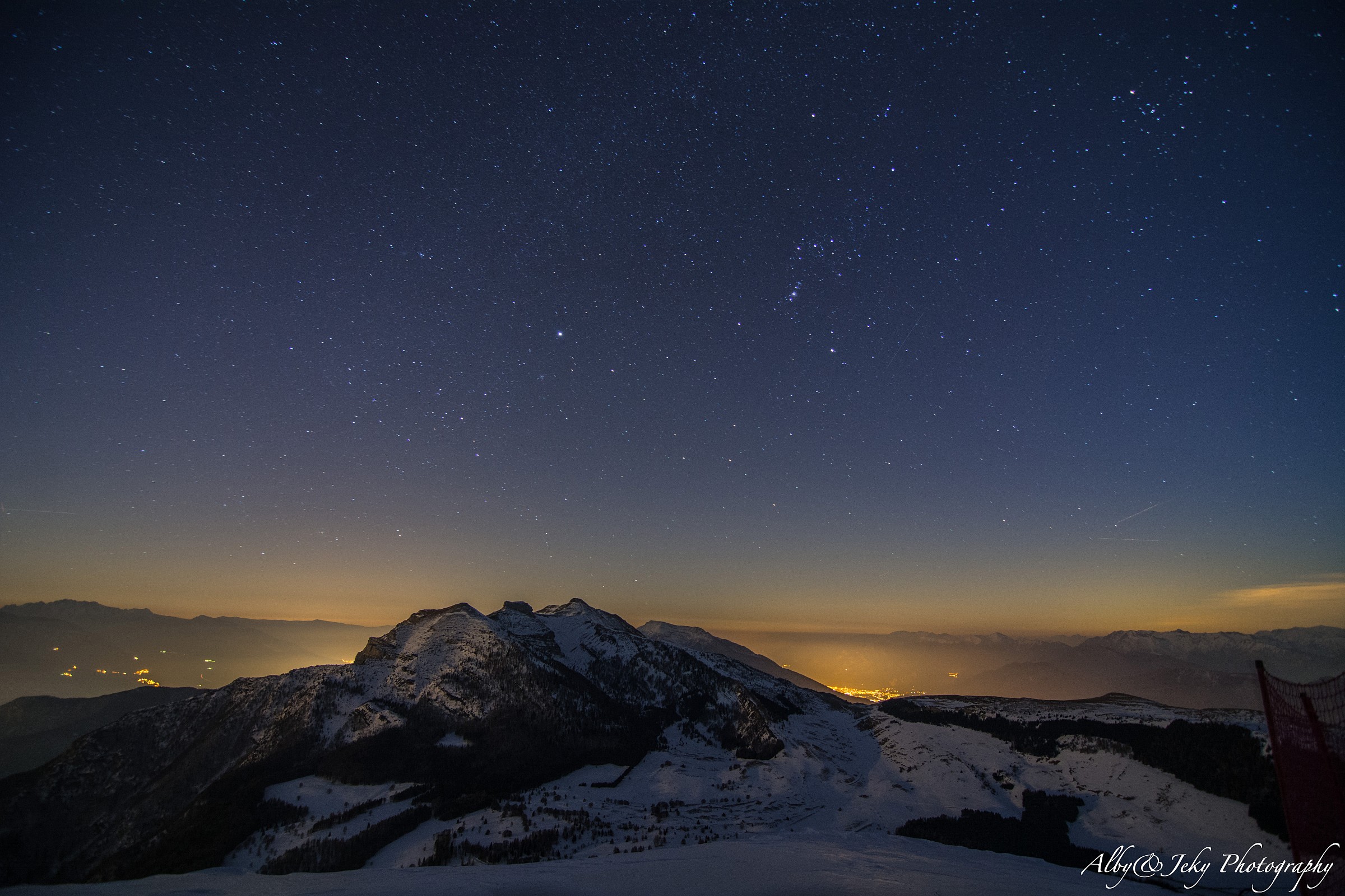 Le tre cime del Monte Bondone