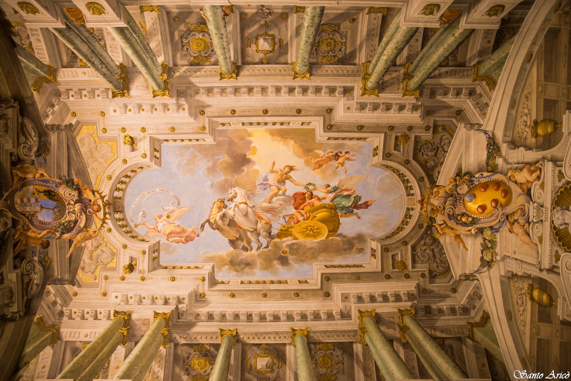 Palazzo Pitti affreschi ,Firenze