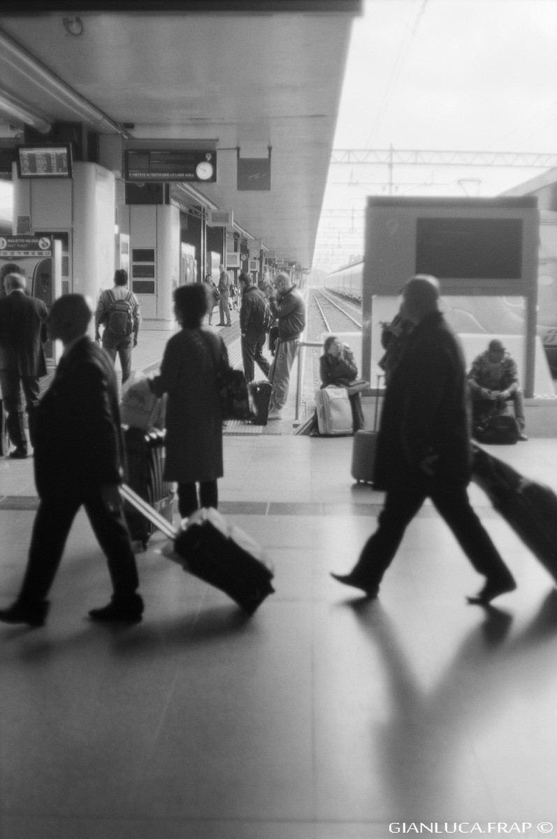 Goings of travelers stylish