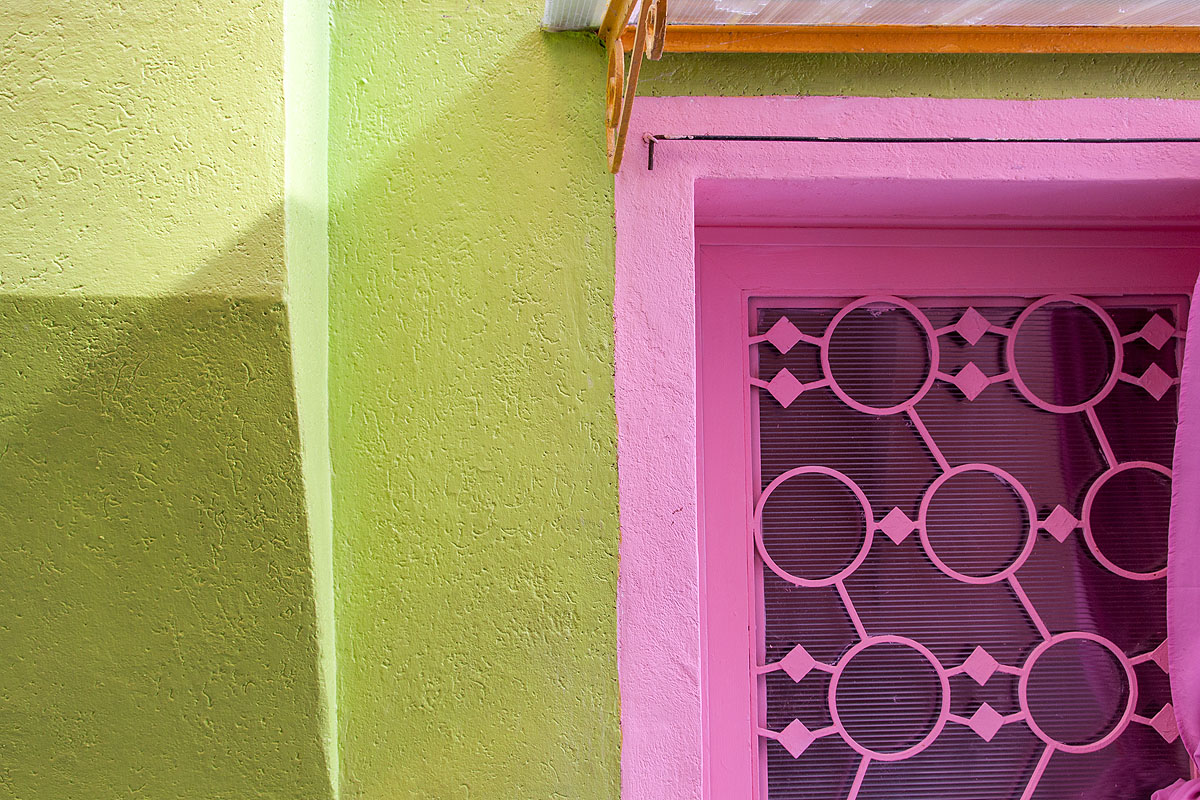 burano, prospettive di colore.