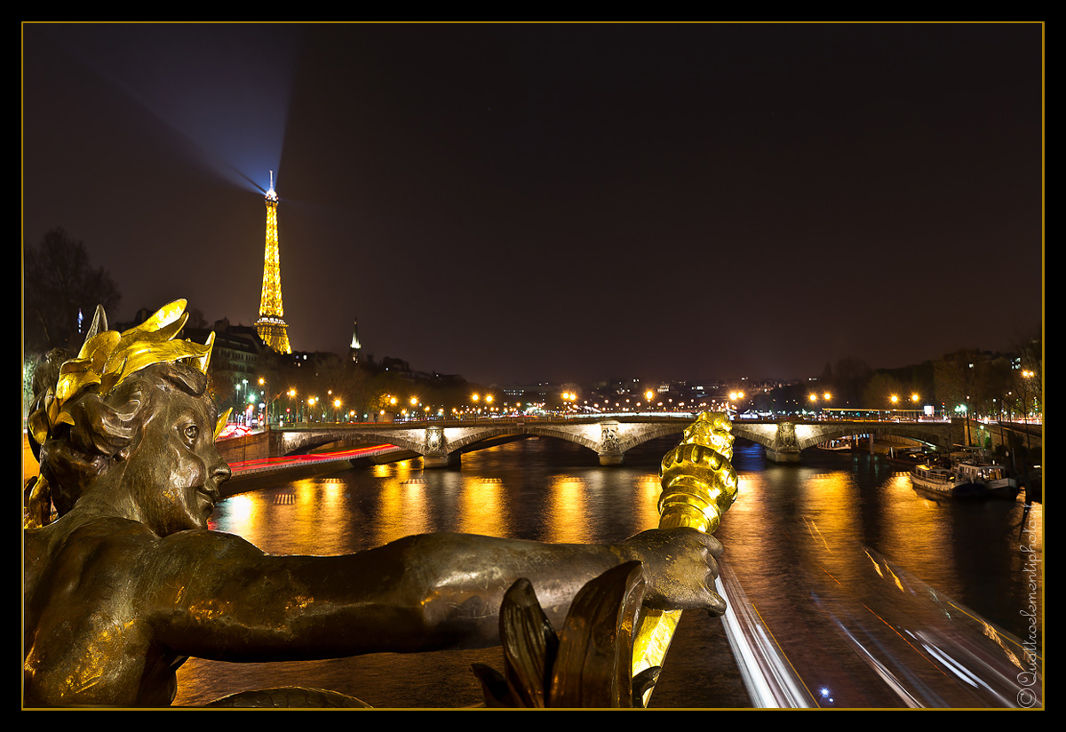 Tour Eiffel dal Ponte Alexandre III