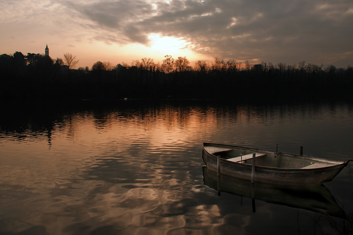 Tramonto a Trezzo S.Adda