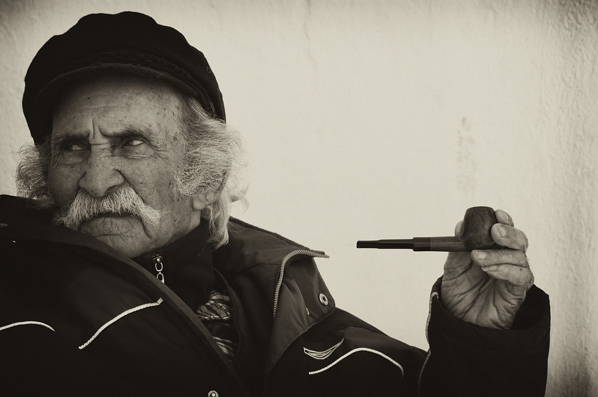Portrait of a fisherman
